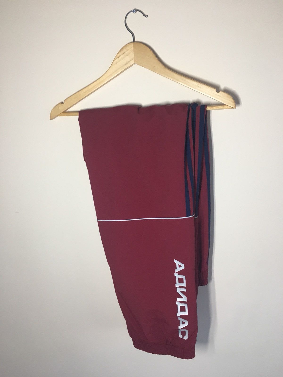 Gosha Rubchinskiy Adidas Burgundy Full Tracksuit