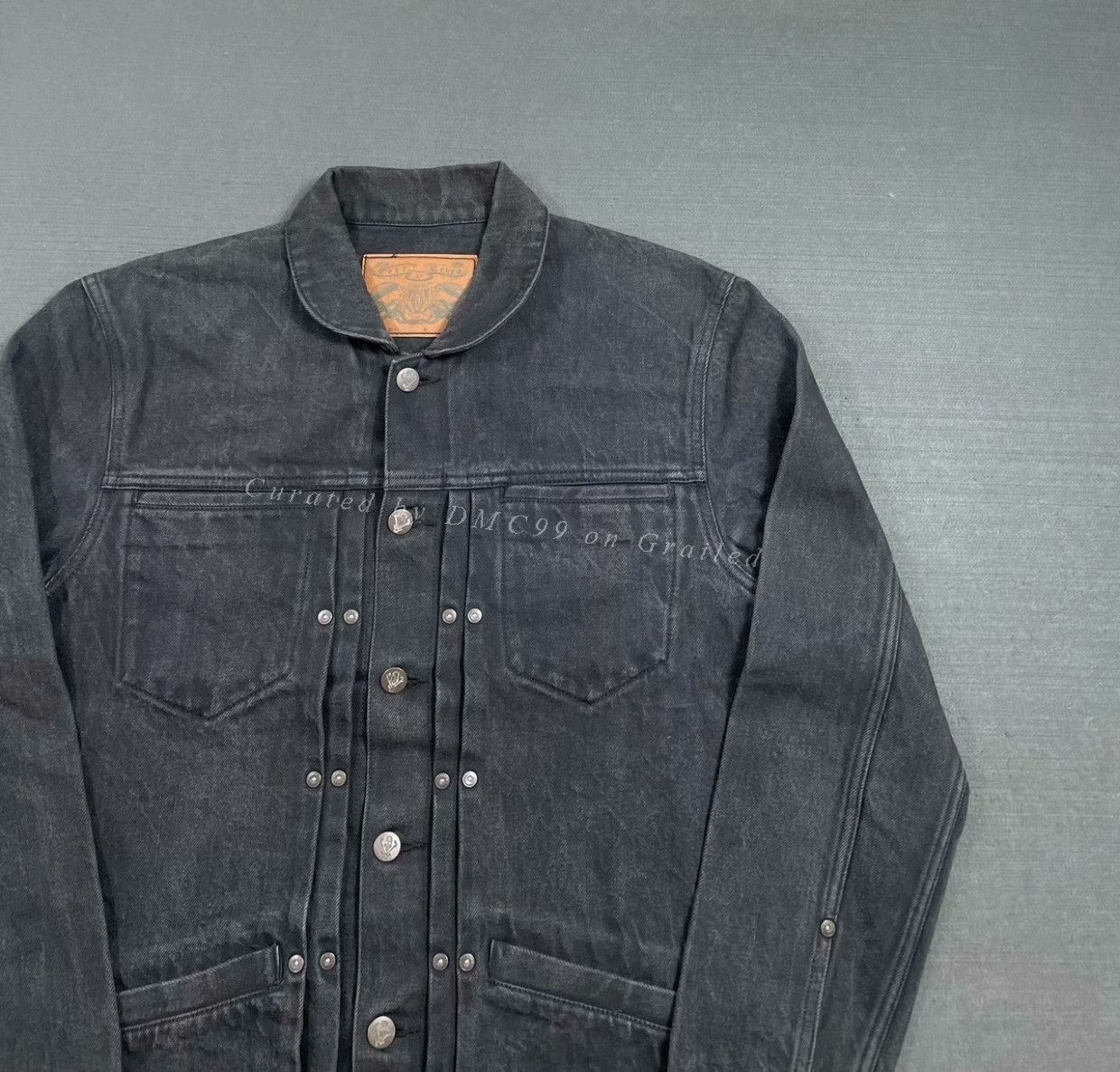Other CELT & COBRA Black Denim Jacket Size US M / EU 48-50 / 2 - 4 Thumbnail