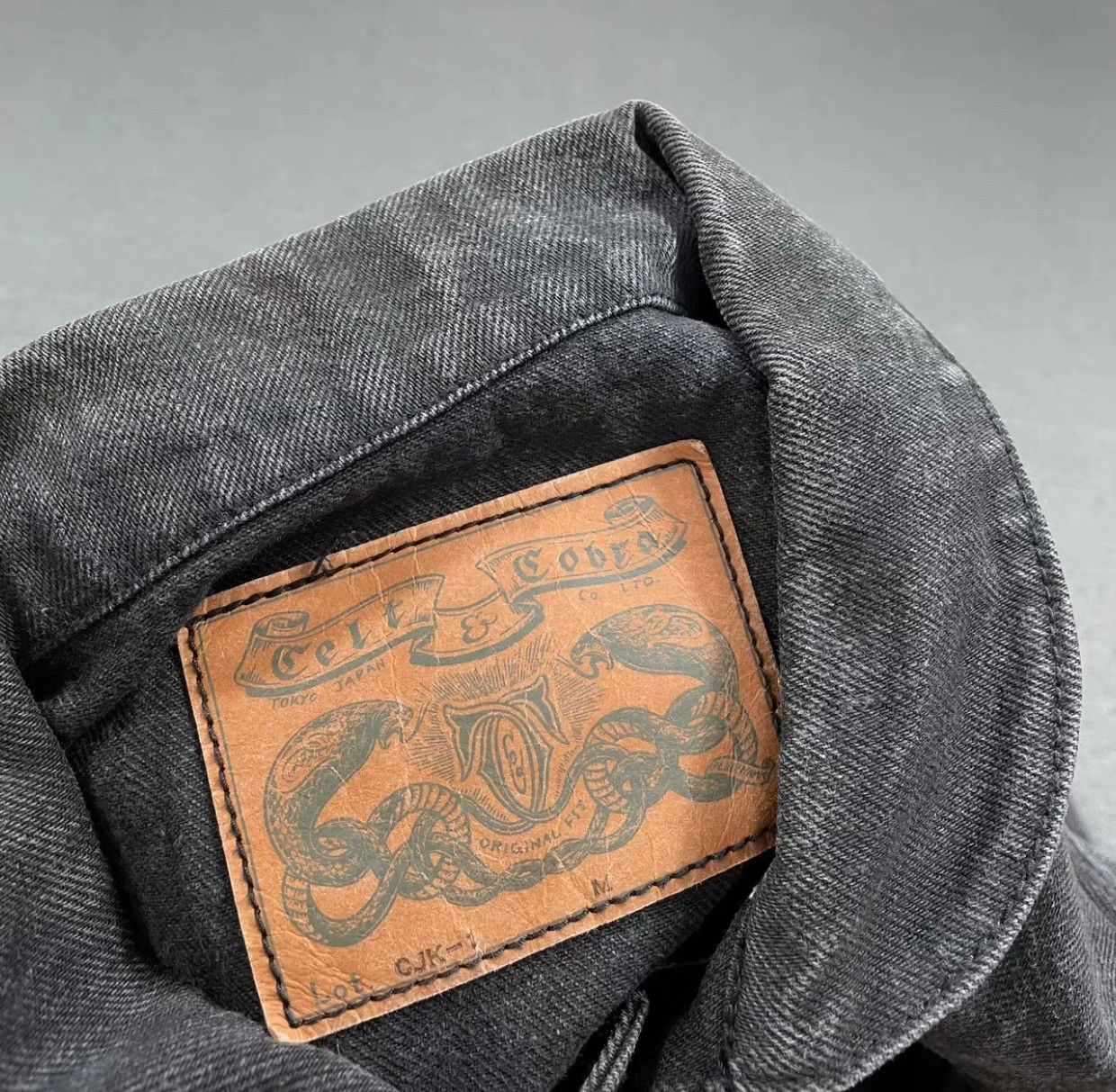 Other CELT & COBRA Black Denim Jacket Size US M / EU 48-50 / 2 - 6 Thumbnail