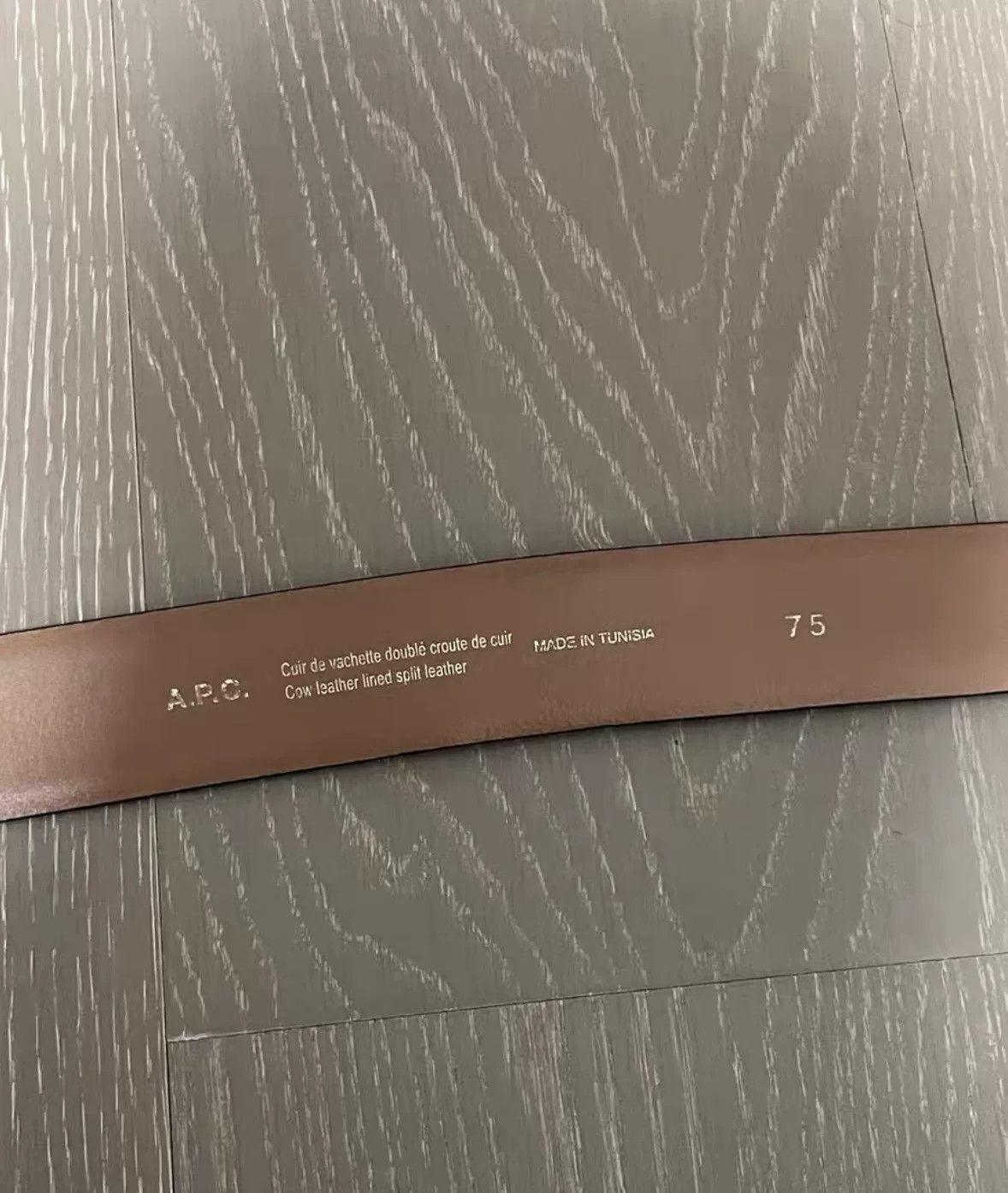 A.P.C. APC Black Genuine Leather Silver Buckle Belt Size ONE SIZE - 6 Thumbnail