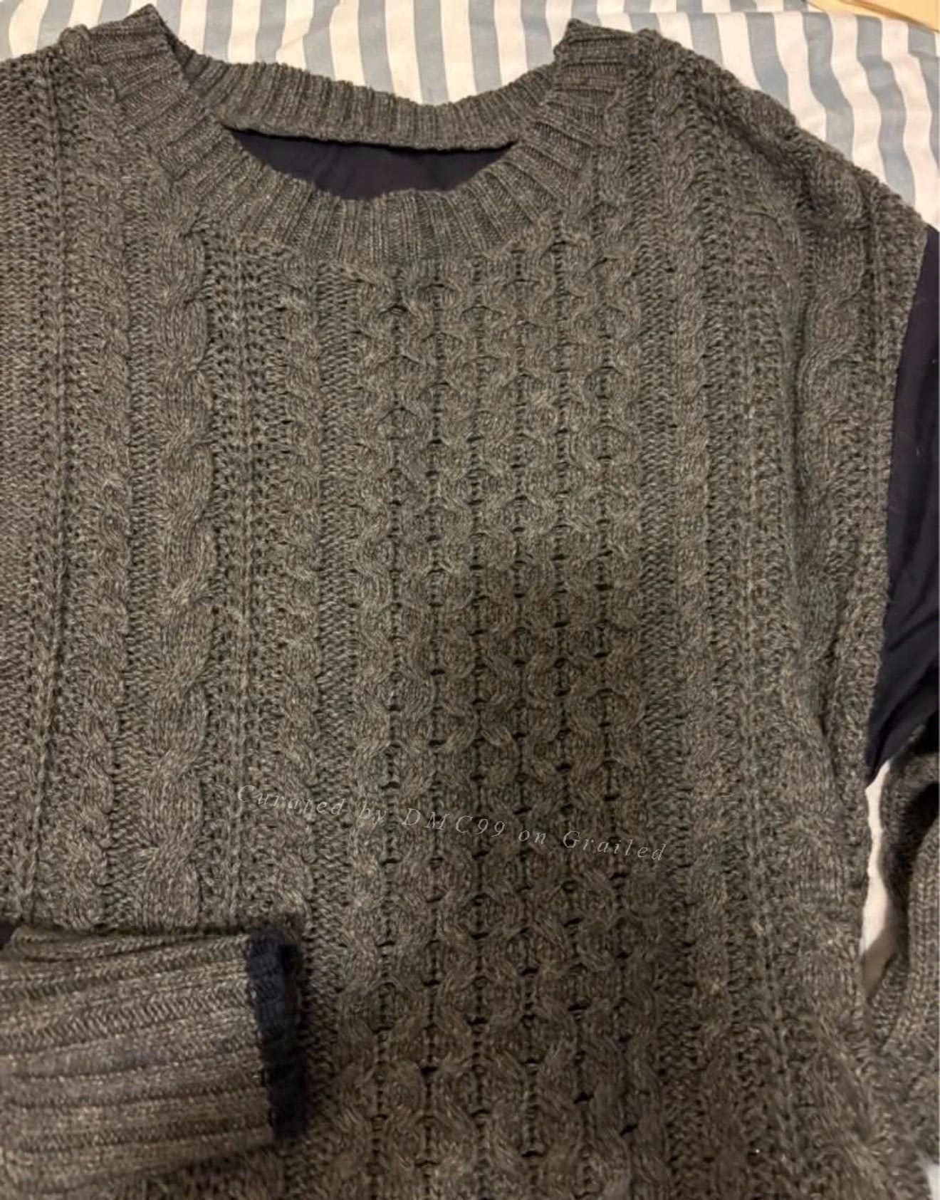 Yohji Yamamoto Y's Yohji Yamamoto Spliced Sweater Size US M / EU 48-50 / 2 - 4 Thumbnail