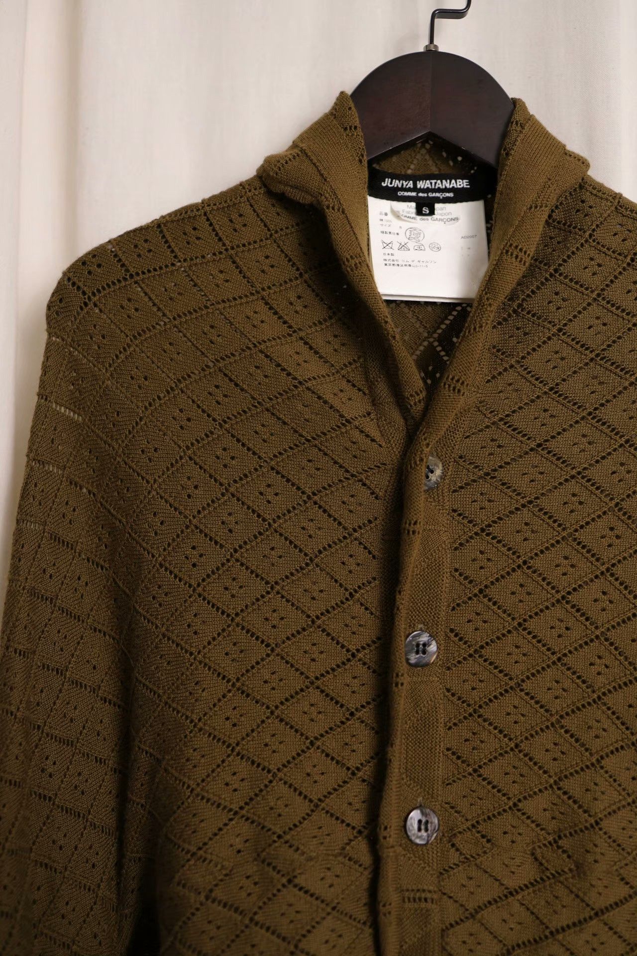 JUNYA WATANABE COMME des GARCONS カーディガン JUNYA WATANABE COMME des garçons カーディガン Junya Watanabe Comme