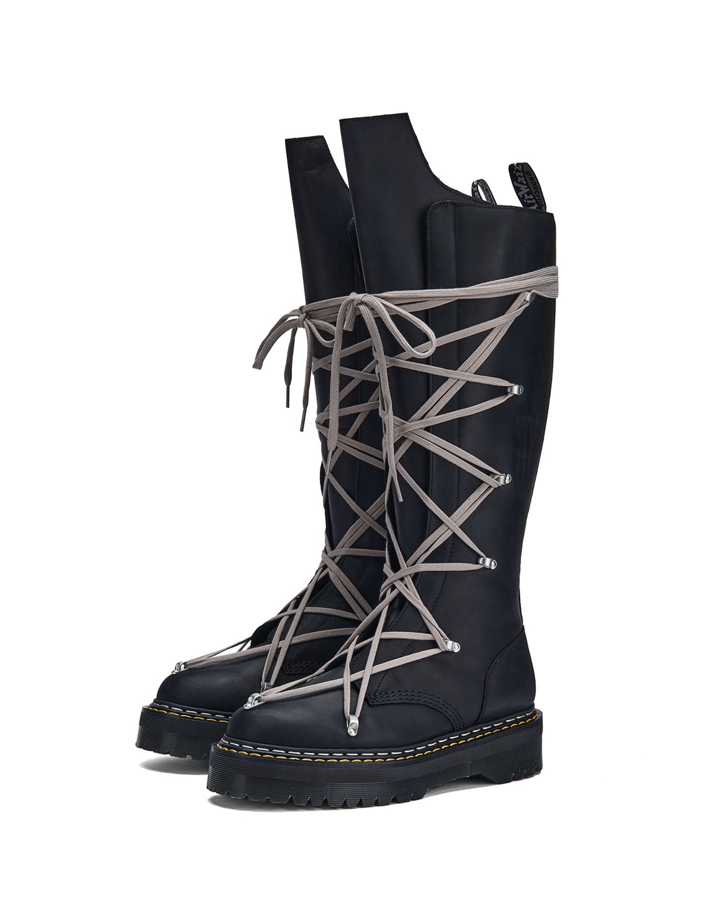 Rick Owens Rick Owens Dr. Martens Collaboration Collection 1B60 PENT... Size US 9.5 / EU 42-43 - 3 Thumbnail
