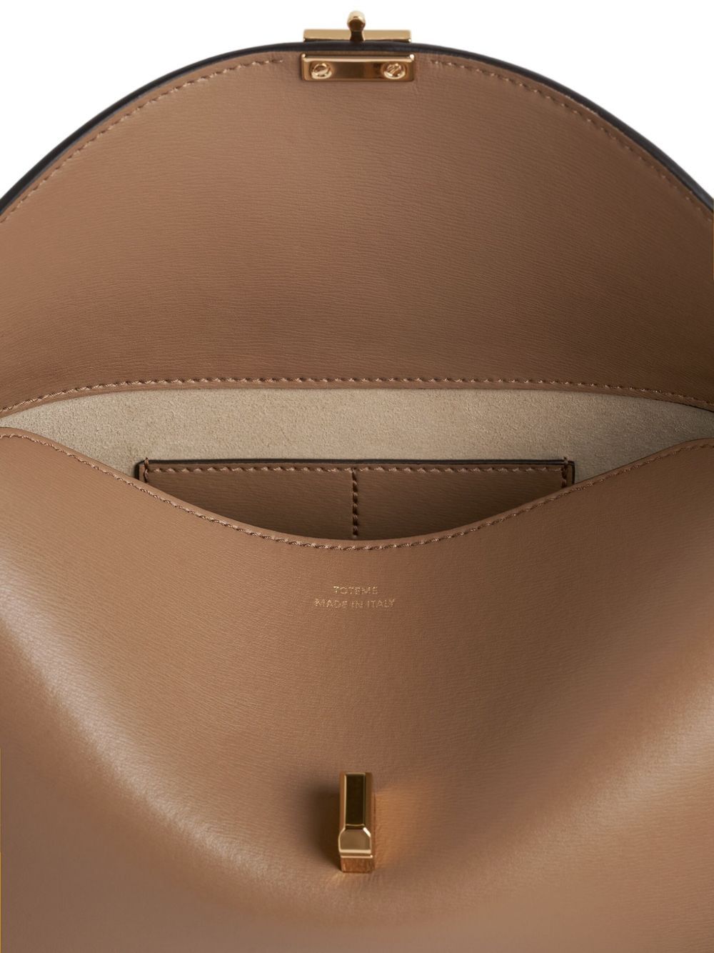 Toteme T-LOCK LEATHER CLUTCH Size ONE SIZE - 3 Thumbnail