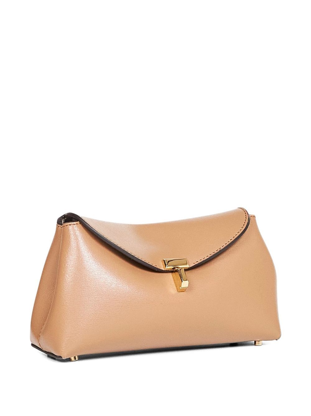 Toteme T-LOCK MINI LEATHER CLUTCH Size ONE SIZE - 2 Thumbnail