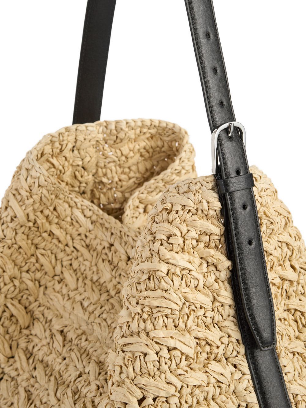 Toteme RAFIA BELTED TOTE BAG Size ONE SIZE - 4 Thumbnail