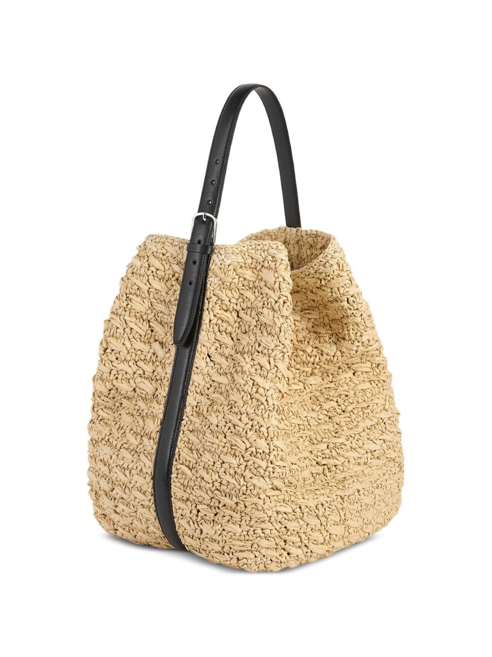Toteme RAFIA BELTED TOTE BAG Size ONE SIZE - 5 Thumbnail