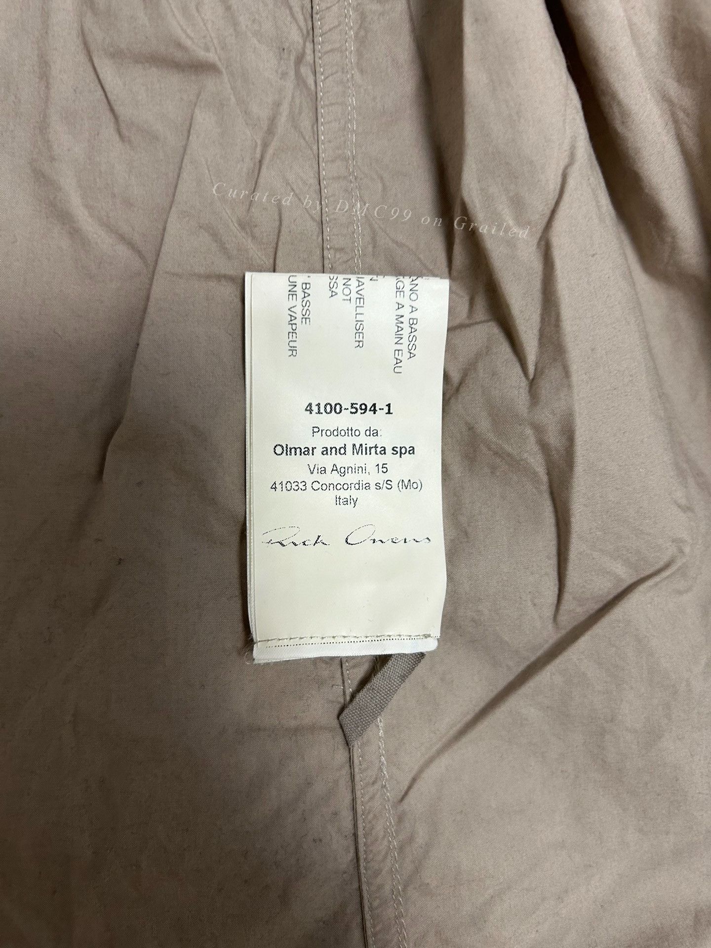 Rick Owens Rick Owens Slim Fit Shirt Size US M / EU 48-50 / 2 - 6 Thumbnail
