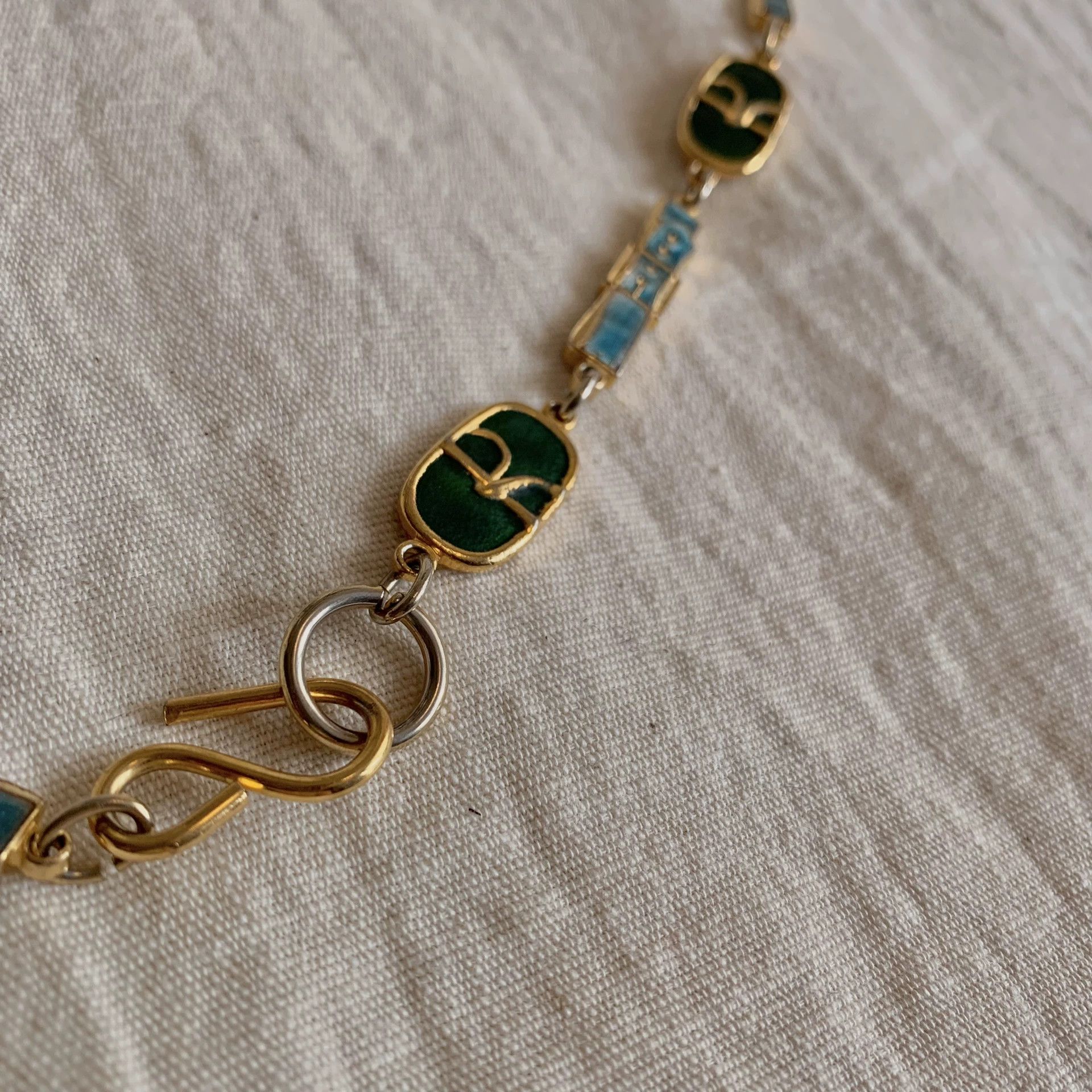 Roberta di Camerino Vintage Enamel Waist Chain