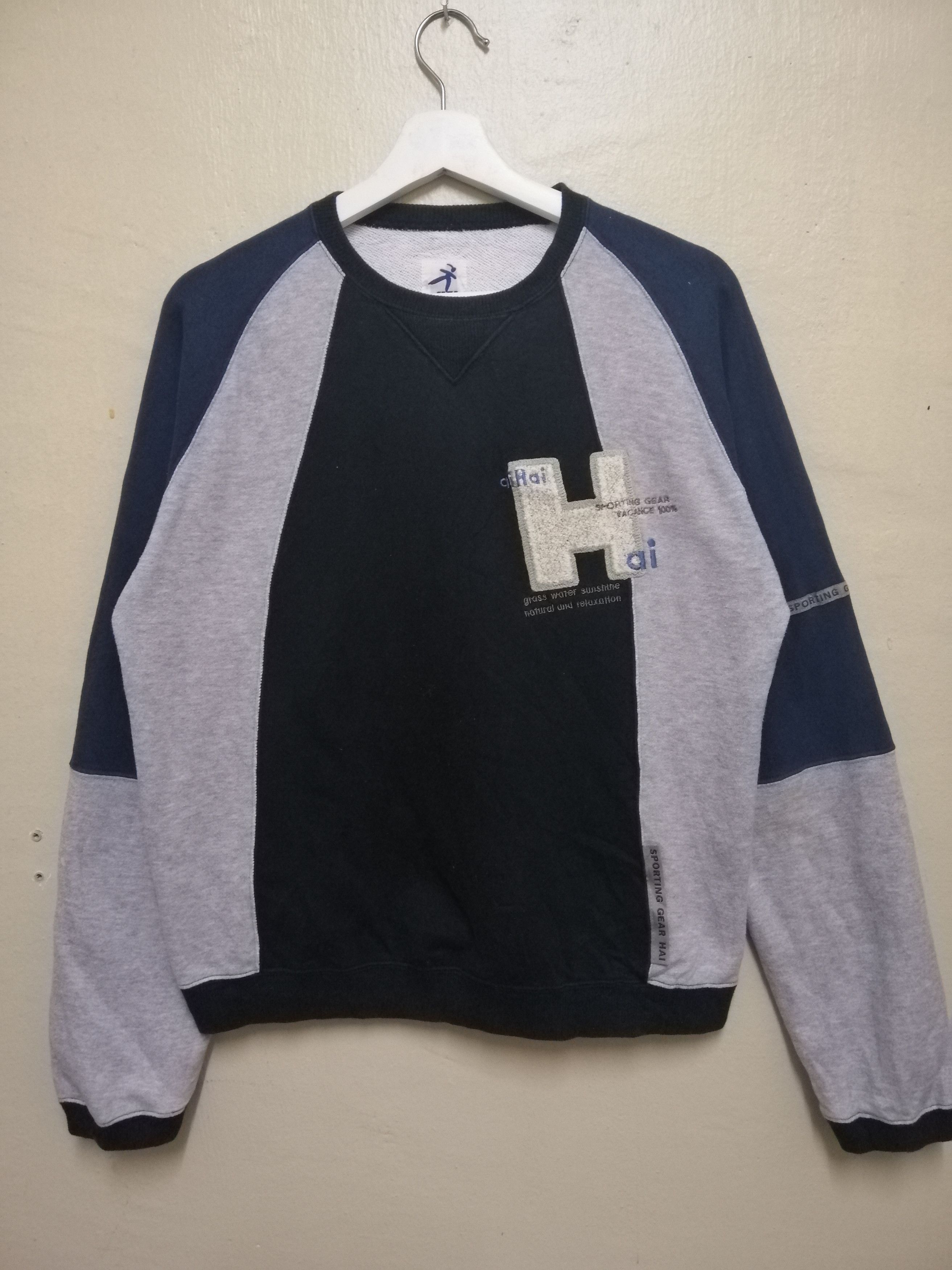 Hai Sporting Gear Vintage Hai Sporting Gear Sweatshirt Nice Design B9 Size US M / EU 48-50 / 2 - 1 Thumbnail