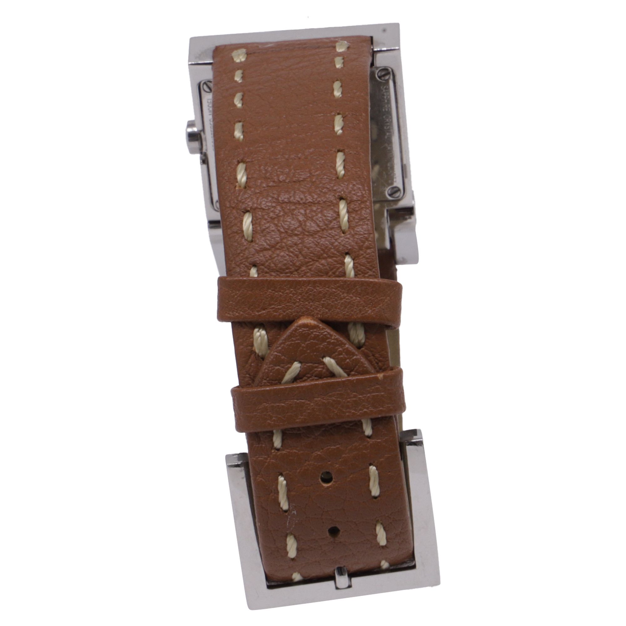 Fendi Orologi 5200G Watch in Brown Leather display picture 3