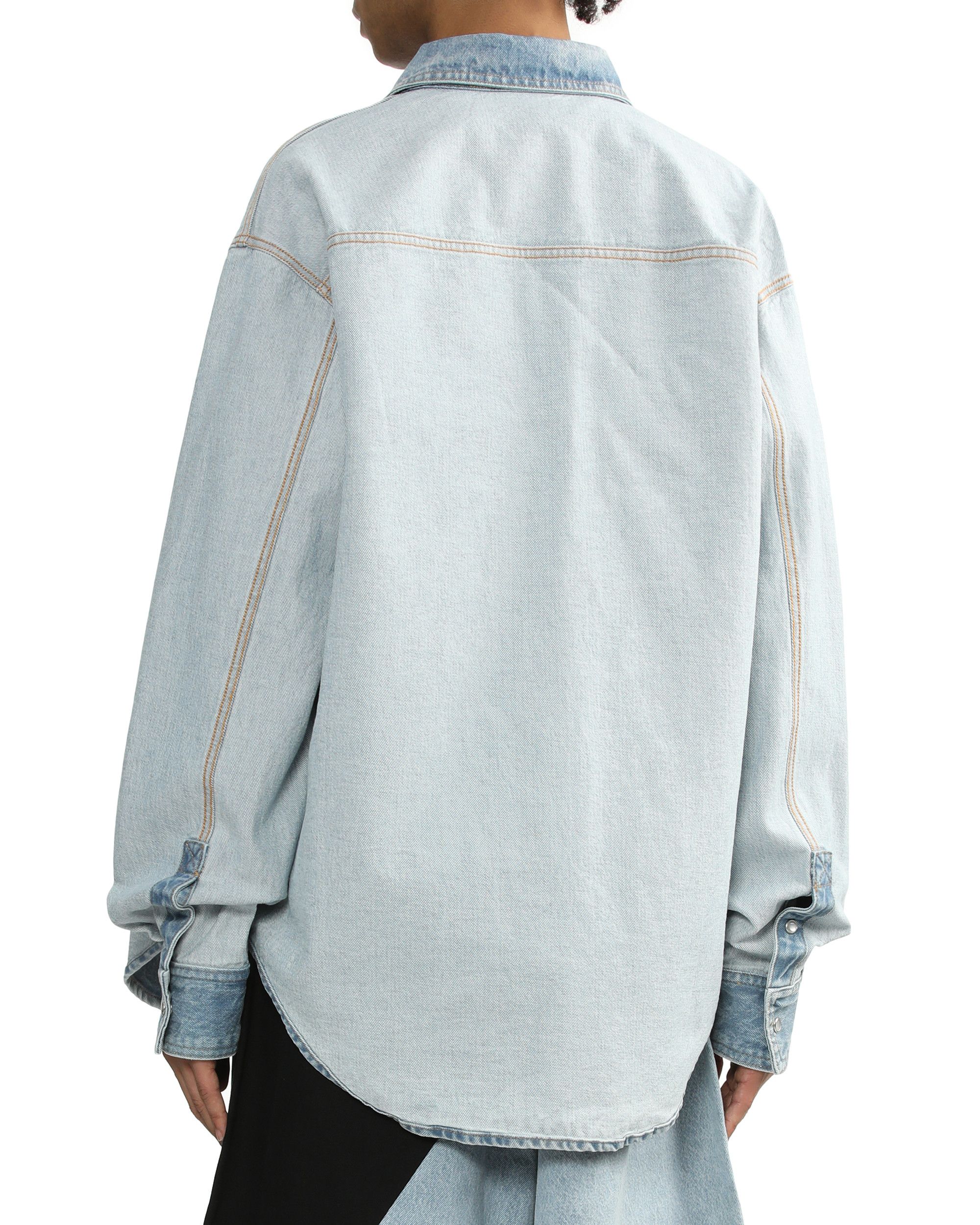 Vetements Vetements Village Turned Outer Design Denim Shirt Size US M / EU 48-50 / 2 - 4 Thumbnail