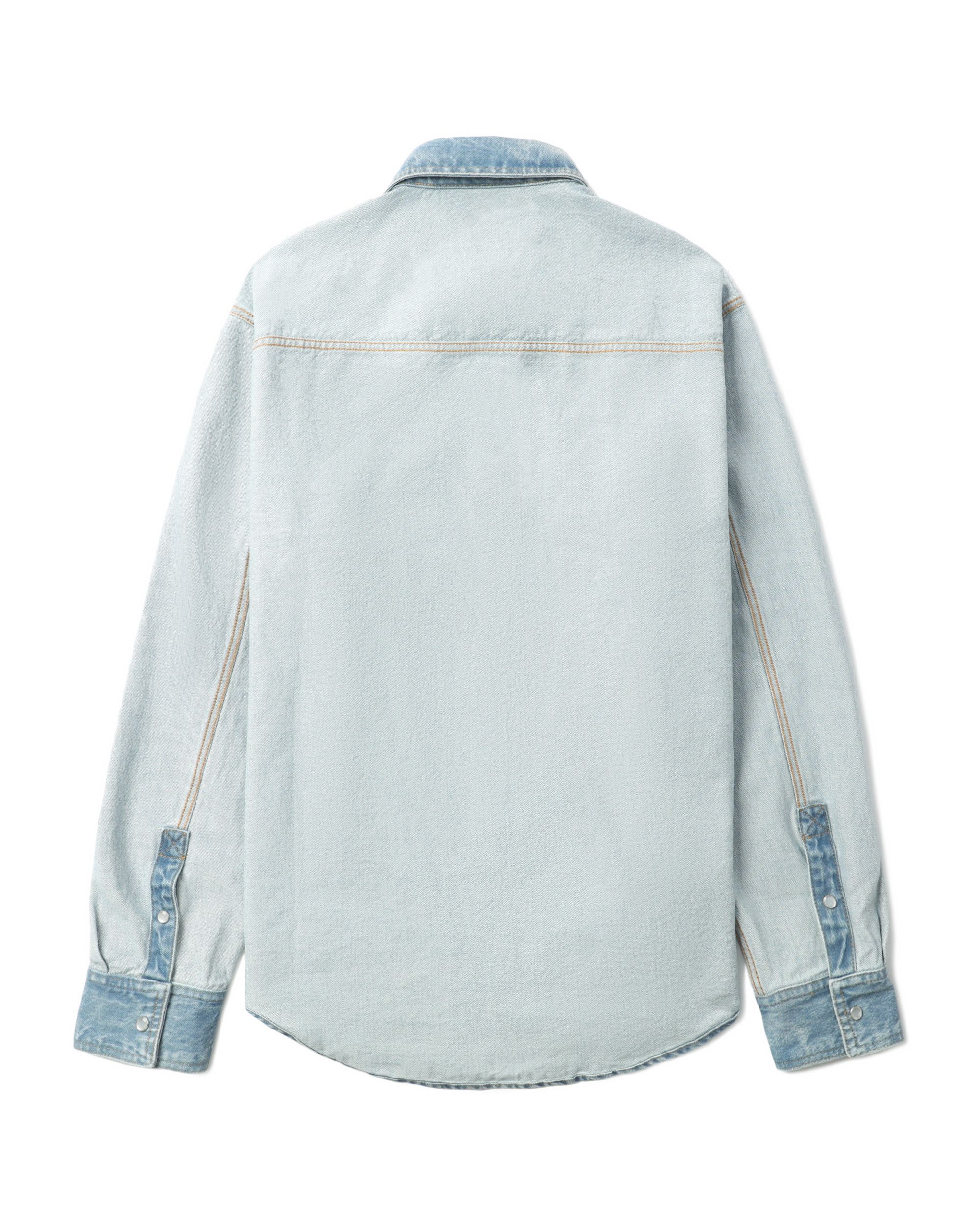 Vetements Vetements Village Turned Outer Design Denim Shirt Size US M / EU 48-50 / 2 - 6 Thumbnail