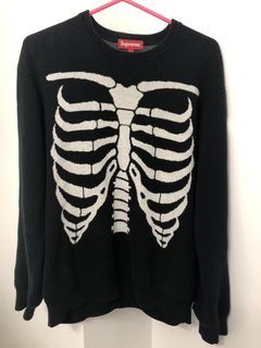 supreme Bones Sweater L www.krzysztofbialy.com