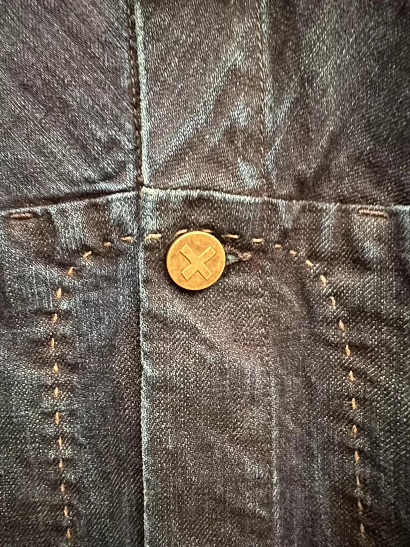 Ma+ Dark Avant-Garde Denim Jacket in Blue Size US S / EU 44-46 / 1 - 5 Thumbnail