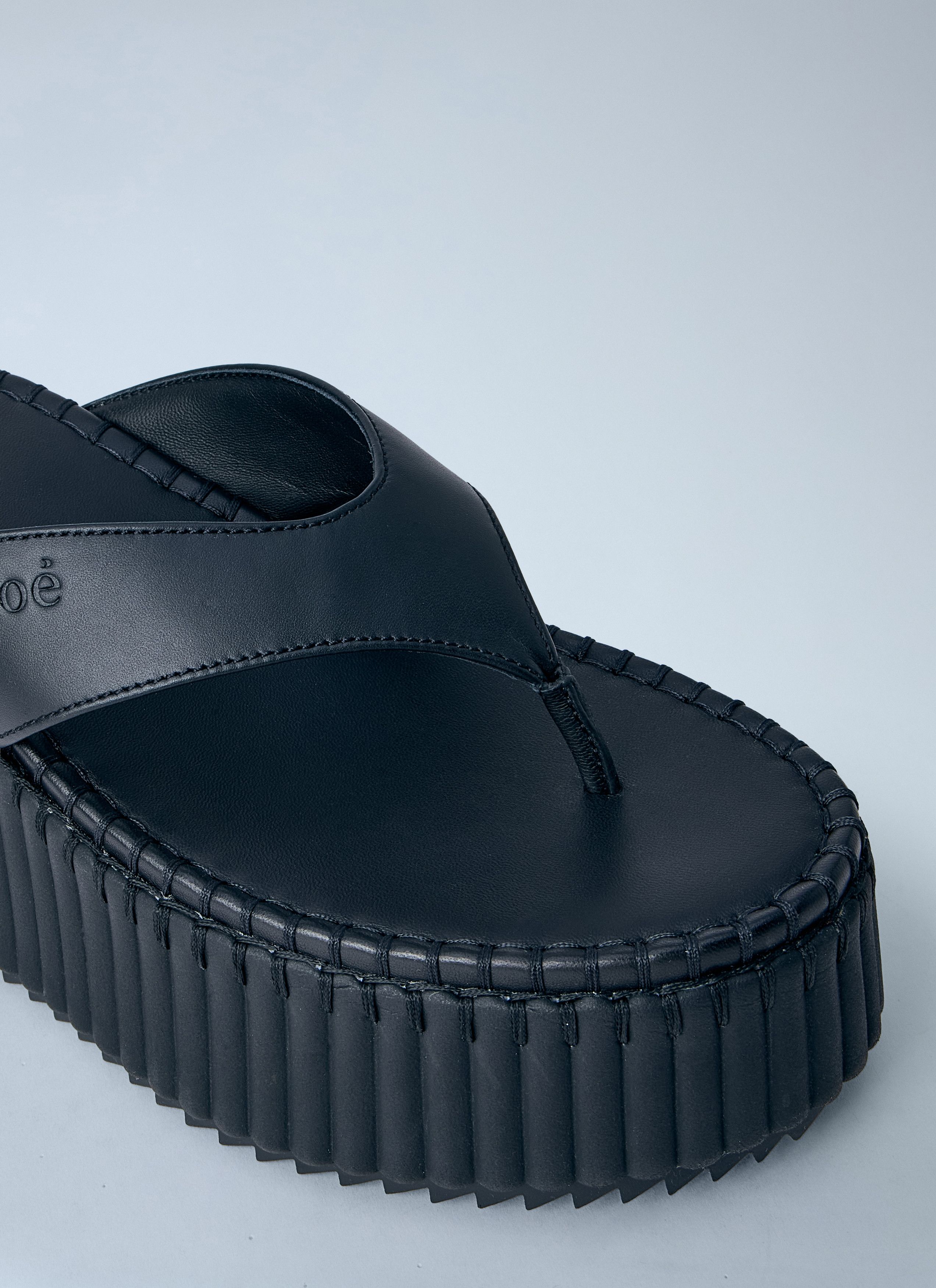Chloe Chloé Nama Wedge Sandals (EU 40) Size US 9 / IT 39 - 3 Thumbnail
