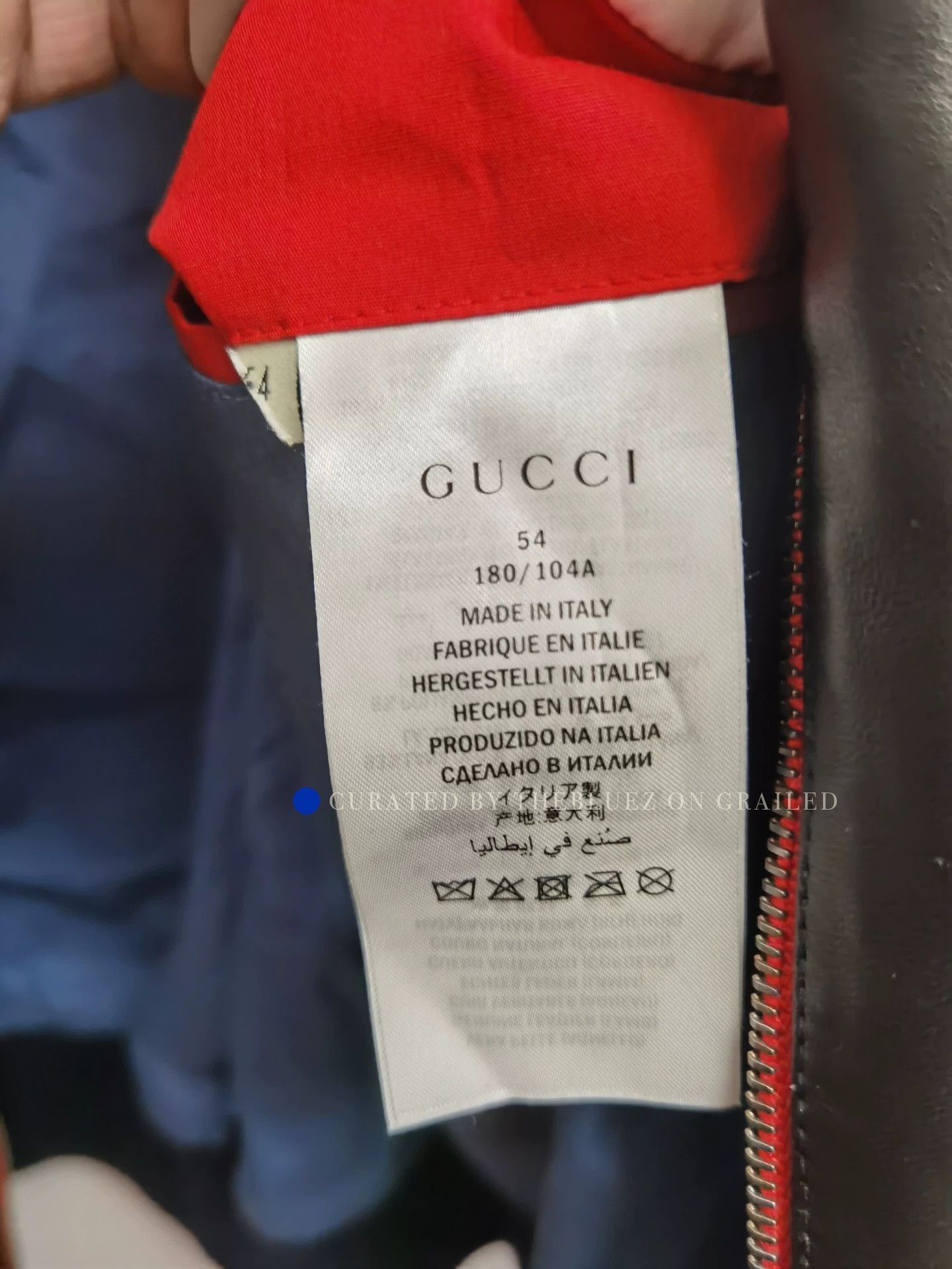 Gucci Black Sheepskin Shoulder Drop Leather Jacket Size US L / EU 52-54 / 3 - 4 Thumbnail