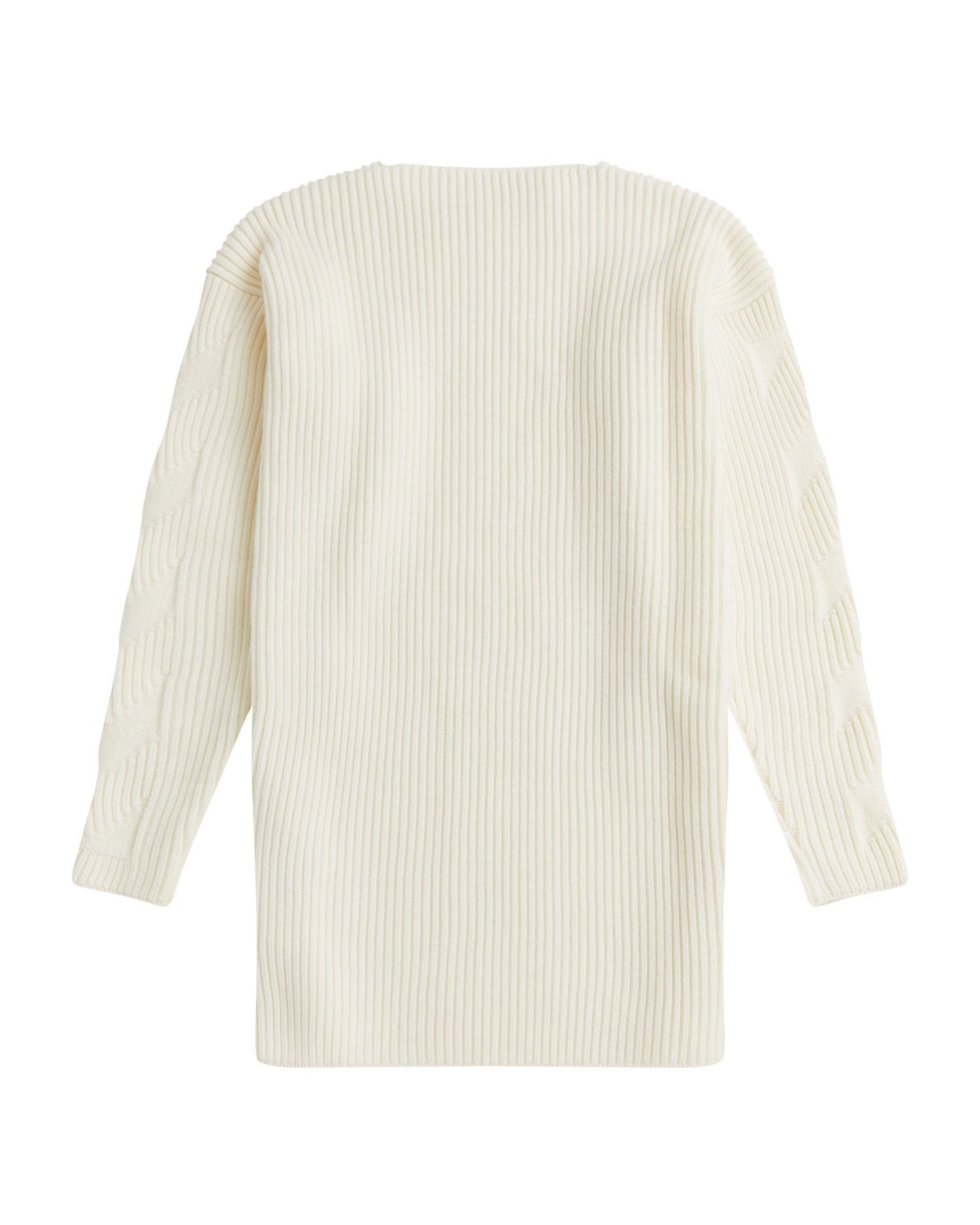 JDY dropped shoulders knit sweater in white | ASOS Off-White Dropped Shoulder Design Crew Neck Knitwear