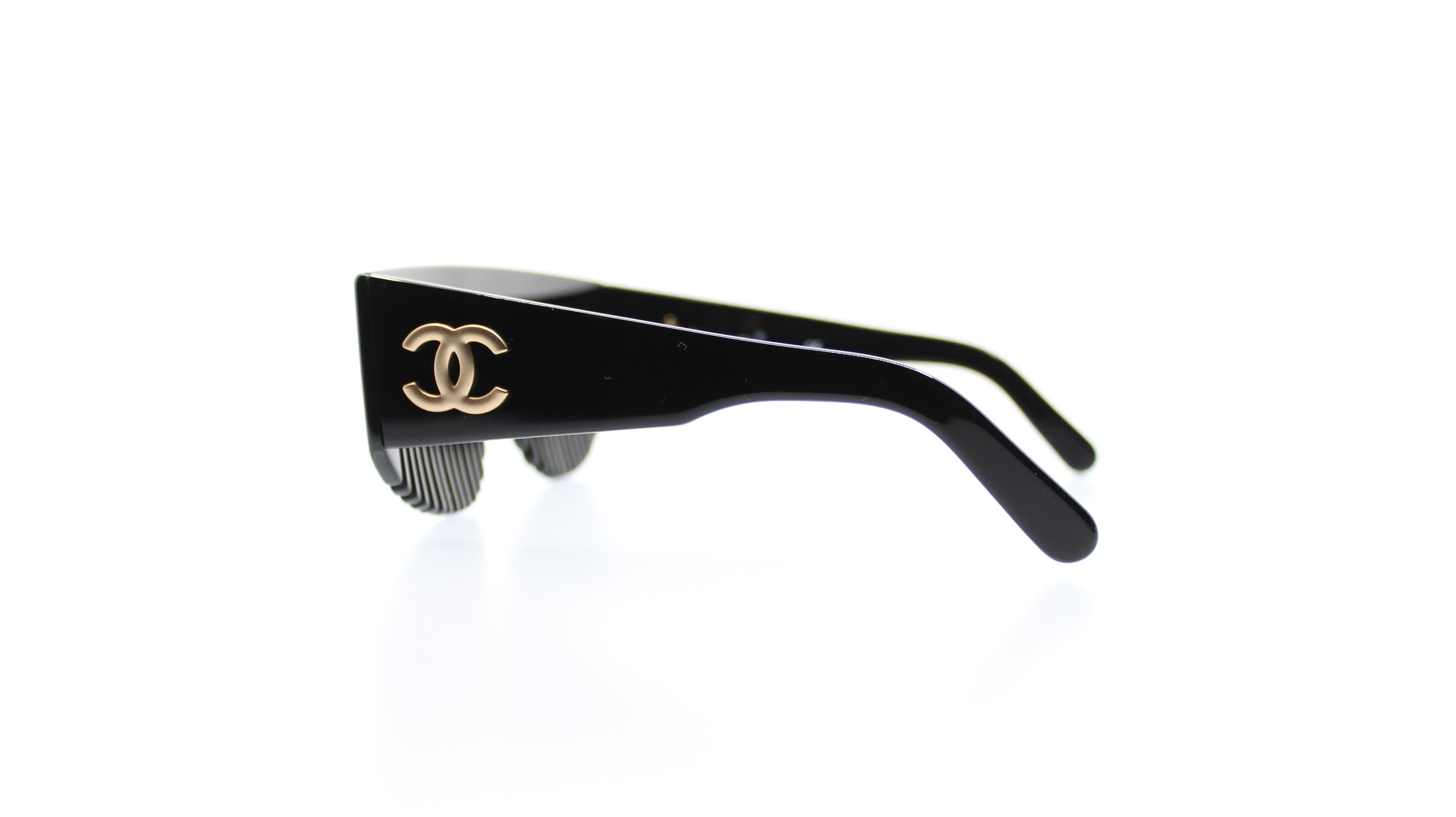 Chanel Vintage Chanel 04171 94305 Sunglasses Size ONE SIZE - 5 Thumbnail