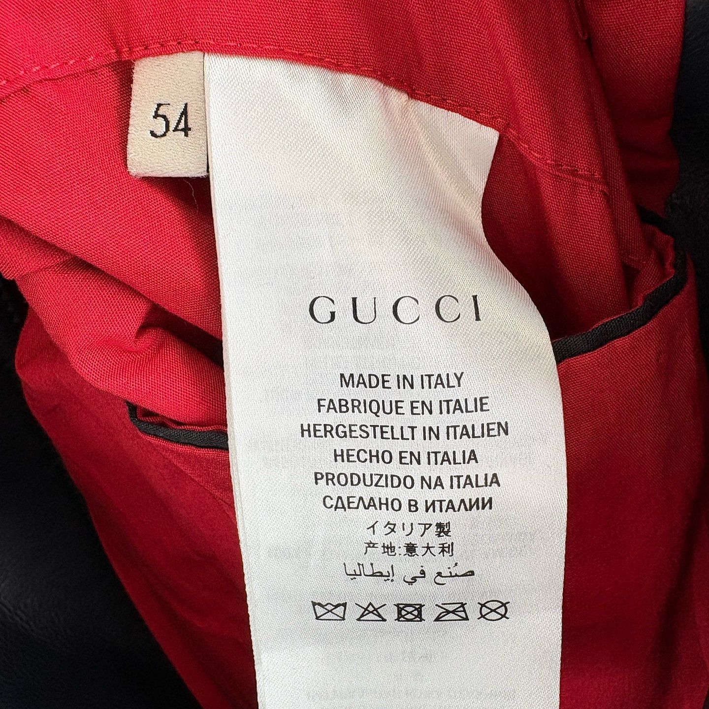 Gucci Gucci Leather Jacket Size L Size US L / EU 52-54 / 3 - 4 Thumbnail