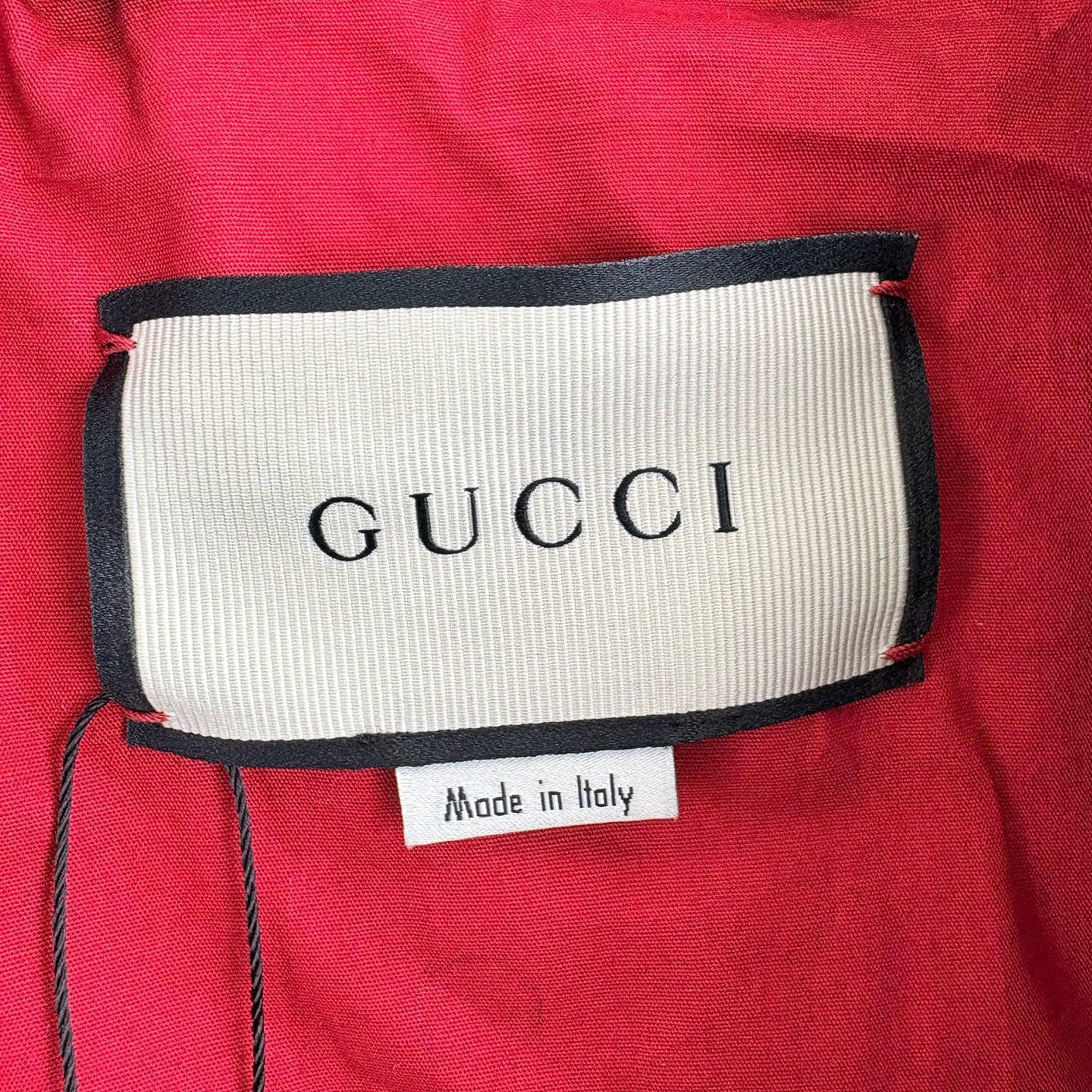 Gucci Gucci Leather Jacket Size L Size US L / EU 52-54 / 3 - 3 Thumbnail