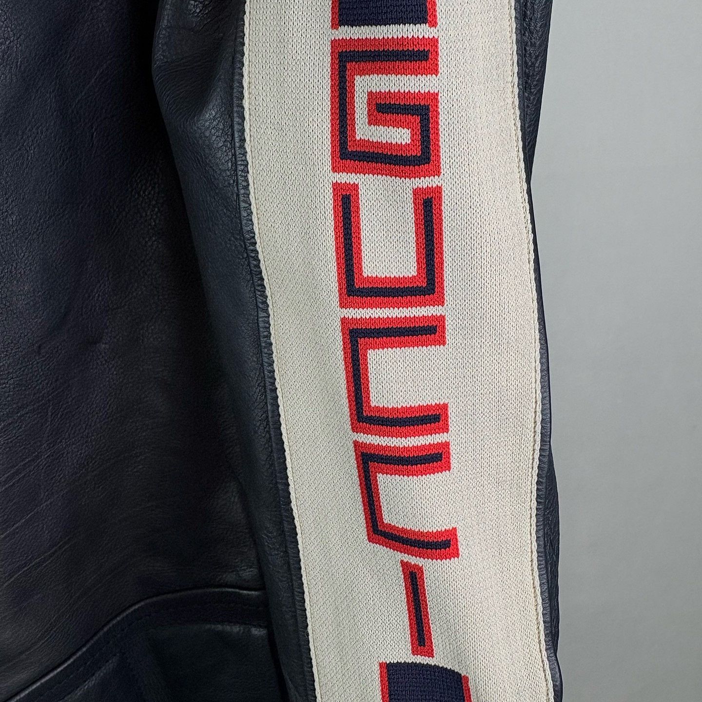 Gucci Gucci Leather Jacket Size L Size US L / EU 52-54 / 3 - 6 Thumbnail