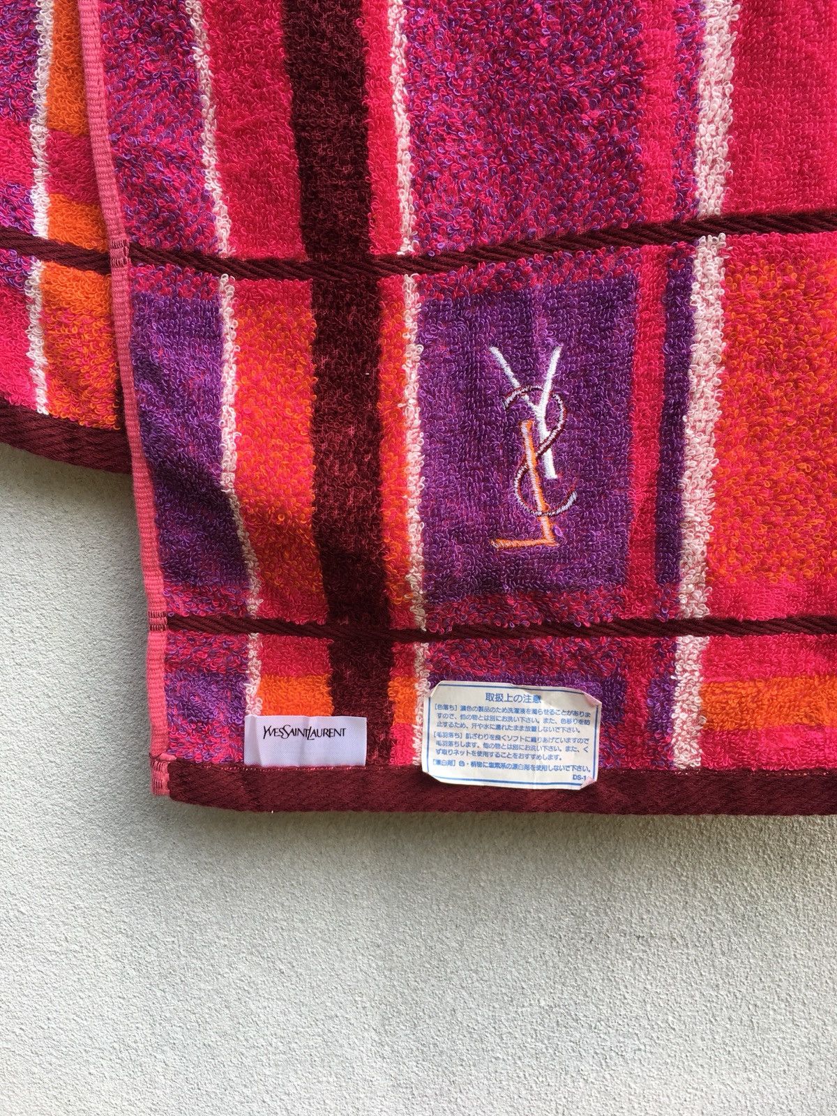 Yves Saint Laurent Vintage YSL Towel Size ONE SIZE - 2 Thumbnail