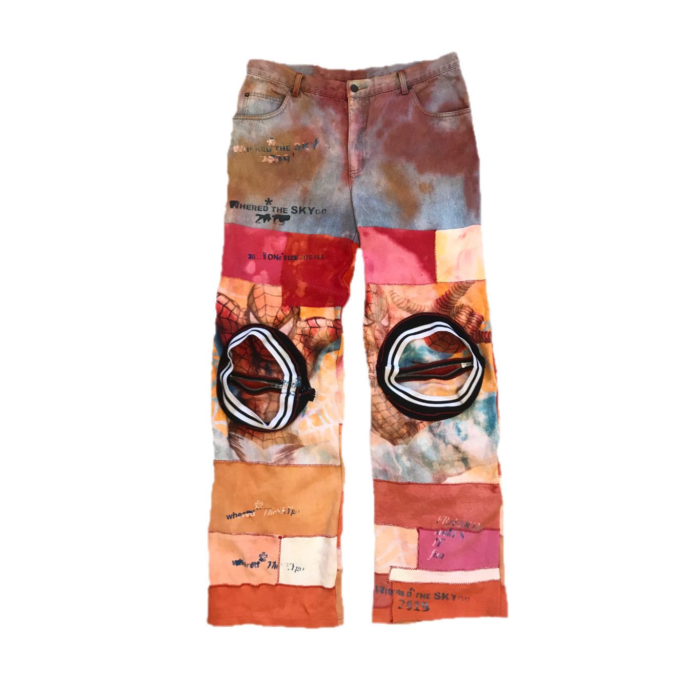 Vintage Custom Spider-man pants Size US 36 / EU 52 - 1 Thumbnail