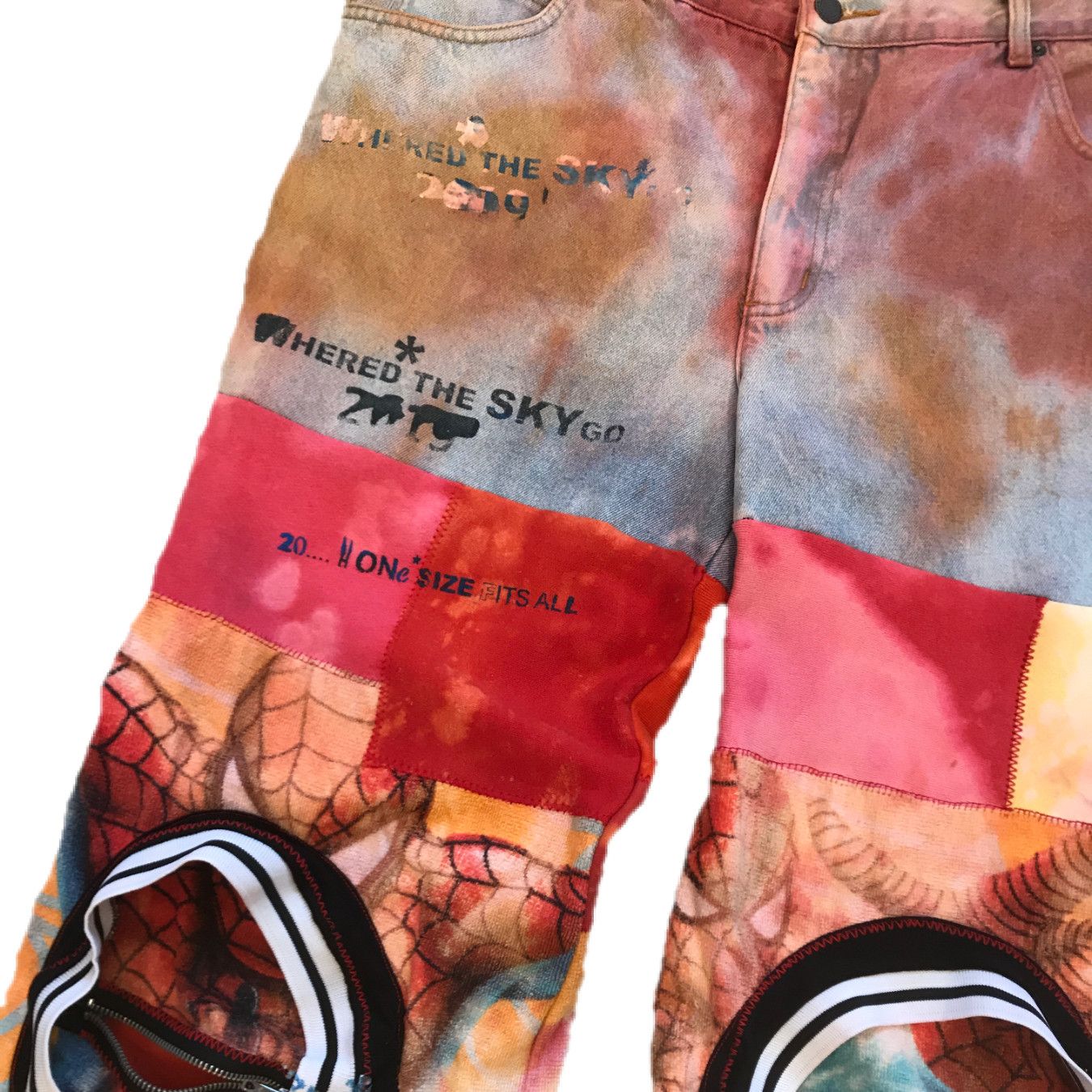 Vintage Custom Spider-man pants Size US 36 / EU 52 - 3 Thumbnail
