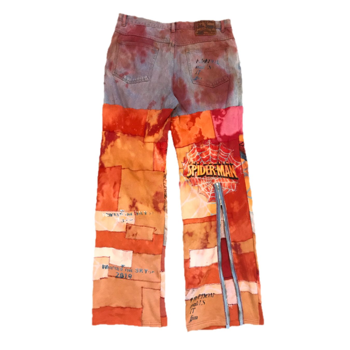 Vintage Custom Spider-man pants Size US 36 / EU 52 - 5 Thumbnail