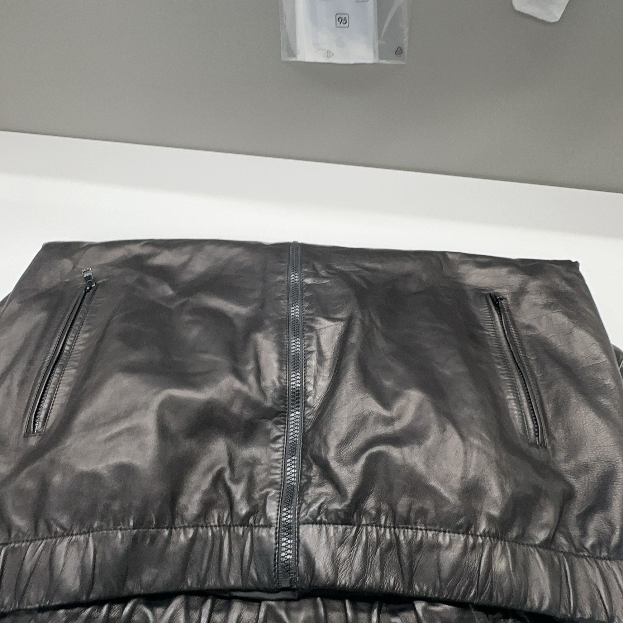 Gucci Gucci Leather Bomber Jacket Size 52 Size US L / EU 52-54 / 3 - 16 Thumbnail