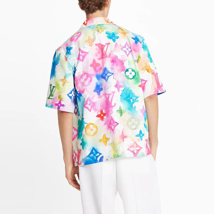 Louis Vuitton Louis Vuitton Watercolor Monogram Shirt Size M Size US M / EU 48-50 / 2 - 6 Thumbnail