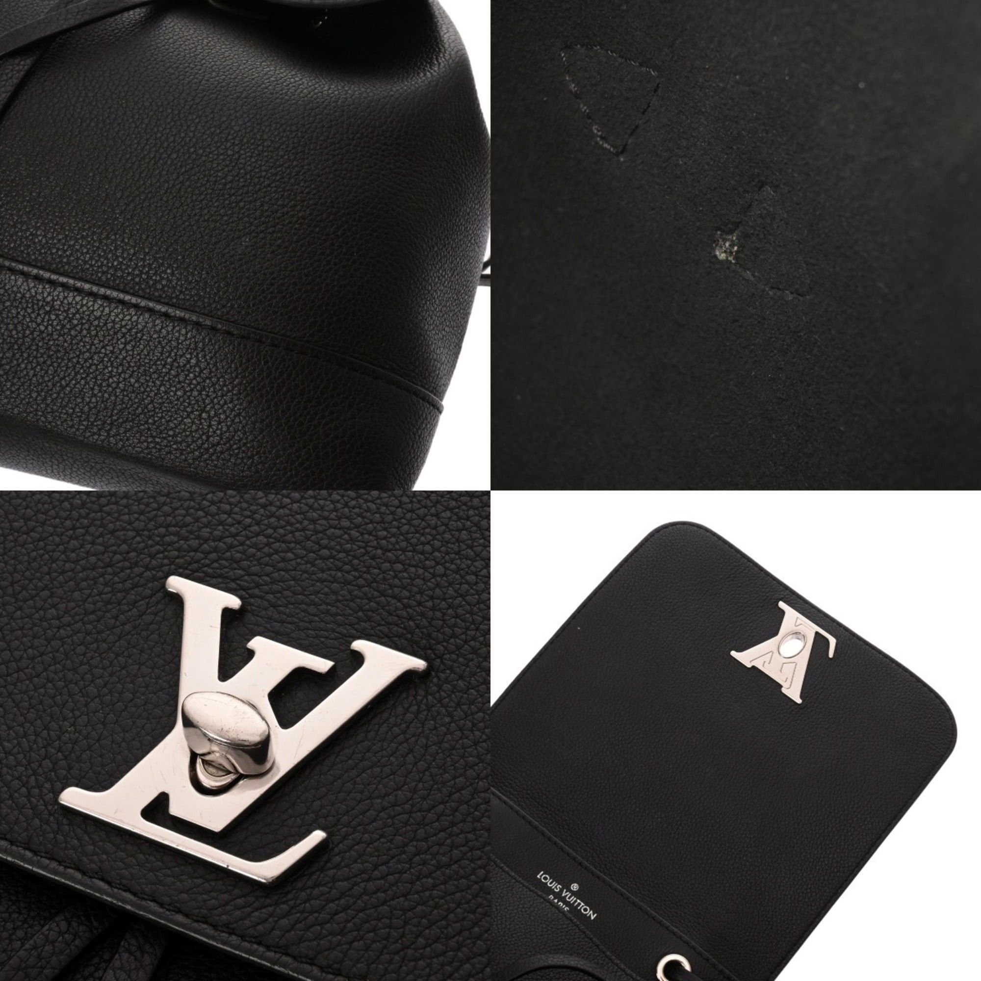 LOUIS VUITTON Lockme Backpack Noir M41815 Women\