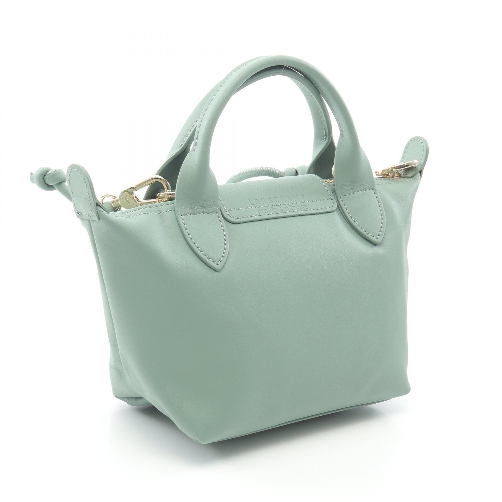 Longchamp Longchamp Longchamp Le Pliage Extra Leather Handbag Leather Handbag L1500HGV282 DUTY FREE for USA Size ONE SIZE - 2 Thumbnail