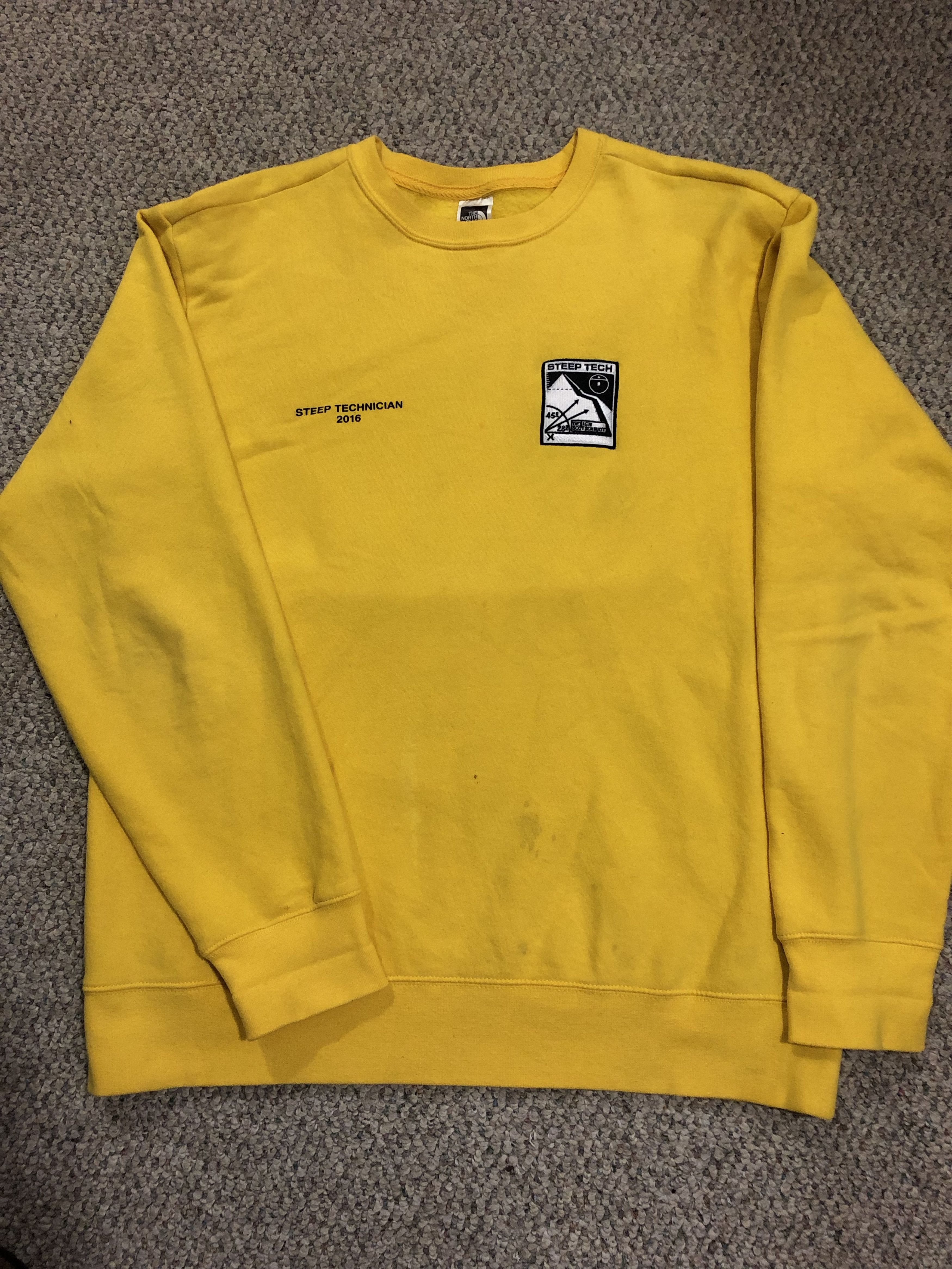 Supreme Yellow Crewneck | Grailed