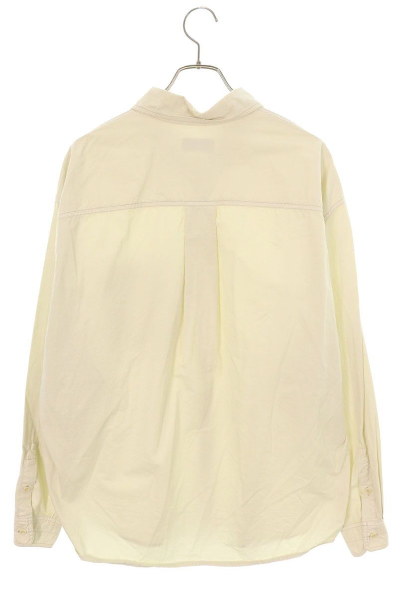 Lemaire Long Sleeve Shirt White Size XL