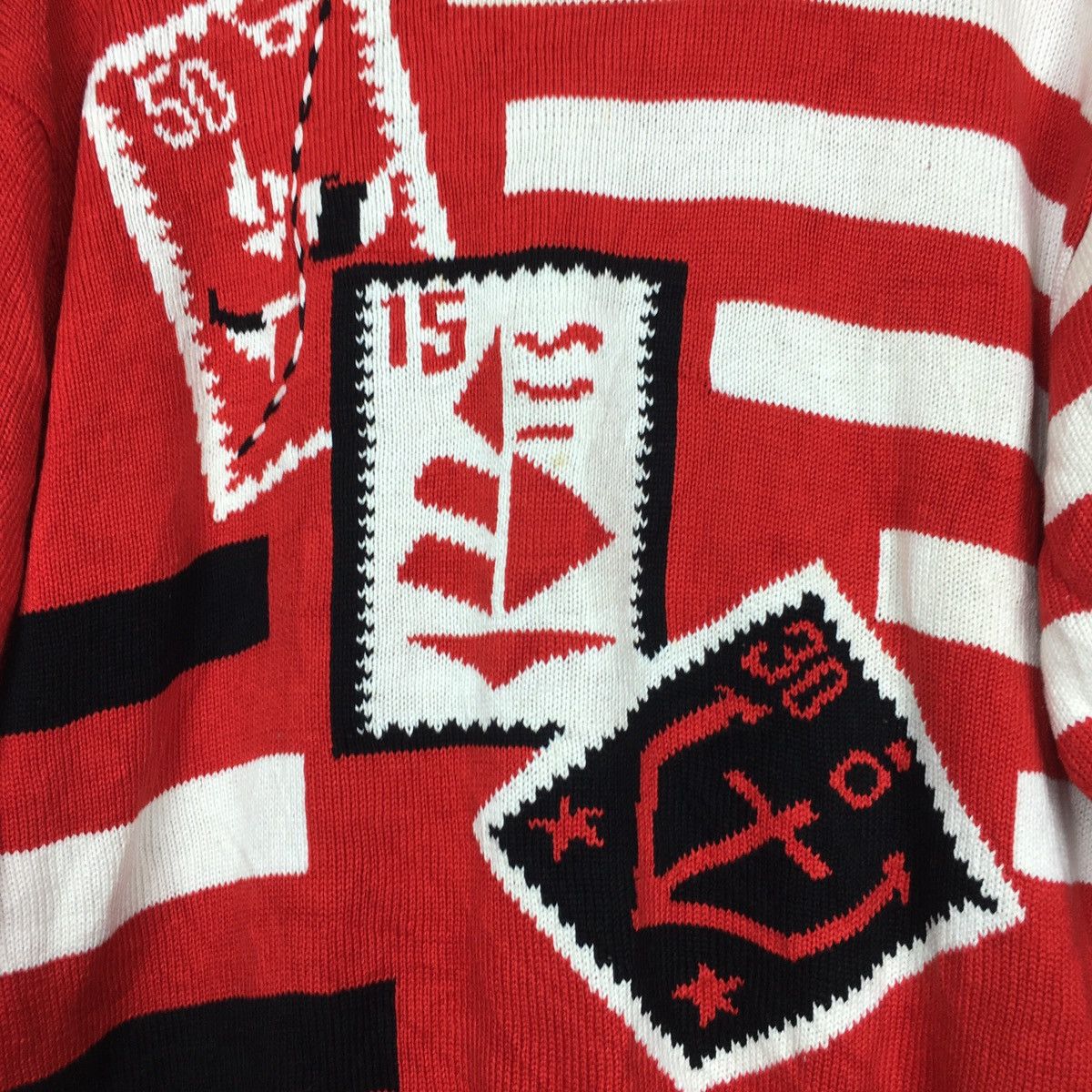 Japanese Brand × Vintage Dimaggio Trans-Image Knitted Sweater Size US M / EU 48-50 / 2 - 4 Thumbnail