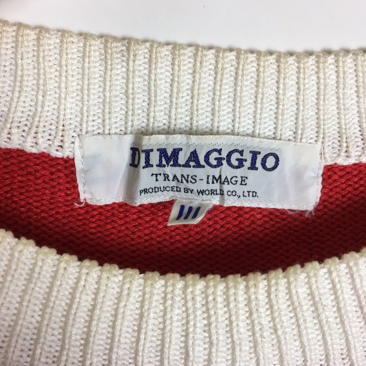 Japanese Brand × Vintage Dimaggio Trans-Image Knitted Sweater Size US M / EU 48-50 / 2 - 5 Thumbnail