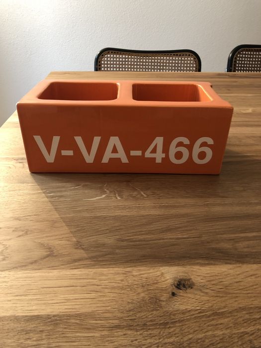 Virgil Abloh x Vitra Ceramic Block Orange