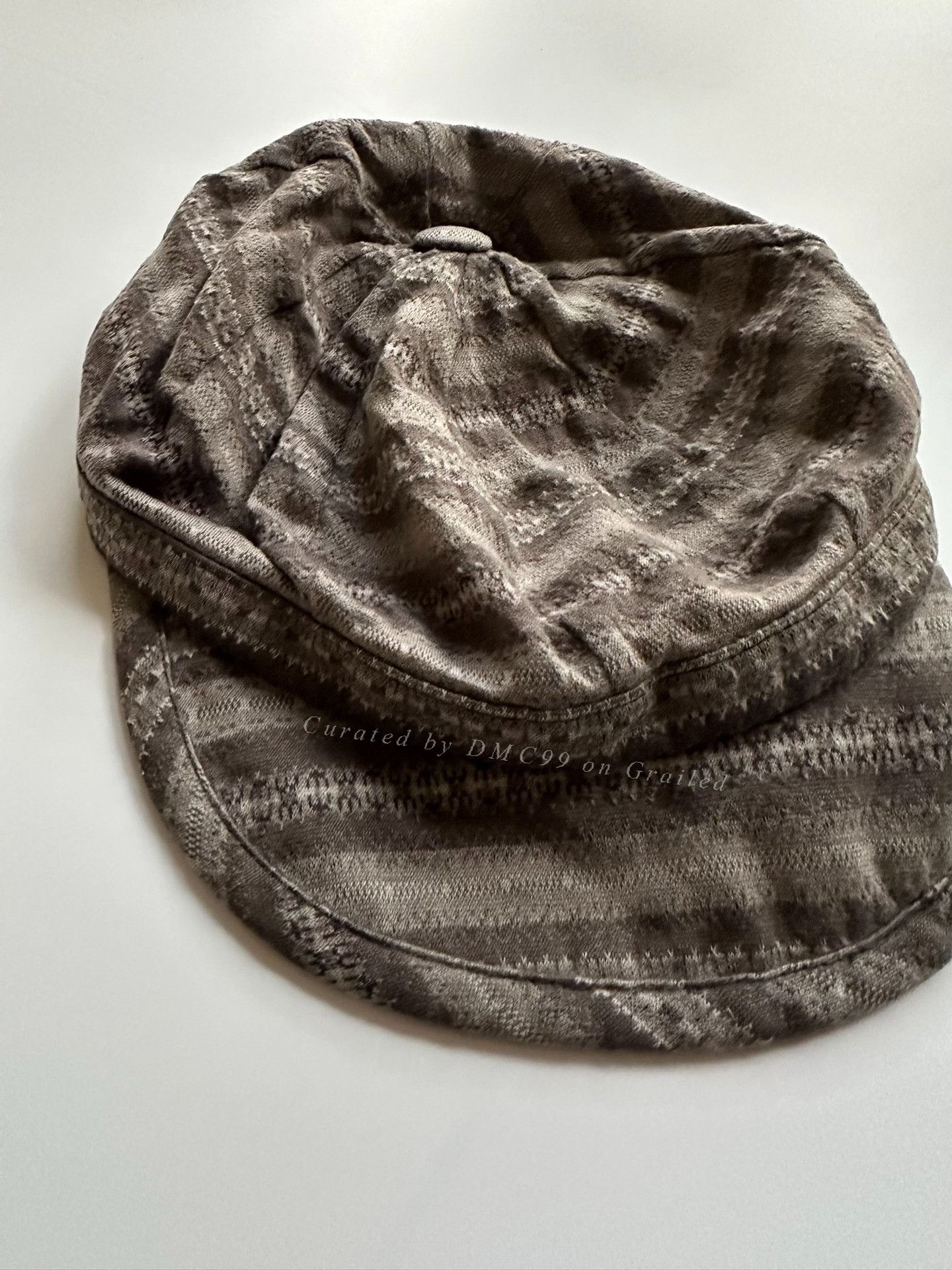 メンズ number (n)ine 08ss Gray newsboy cap