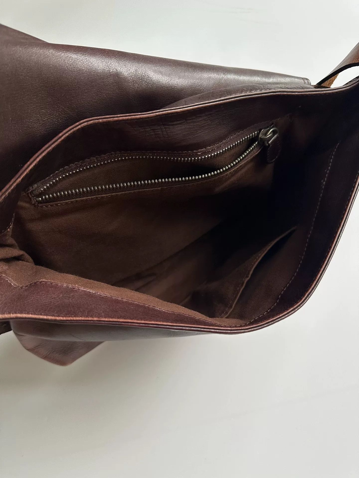 Dries Van Noten Dries Van Noten 00s Leather Crossbody Bag Size ONE SIZE - 3 Thumbnail