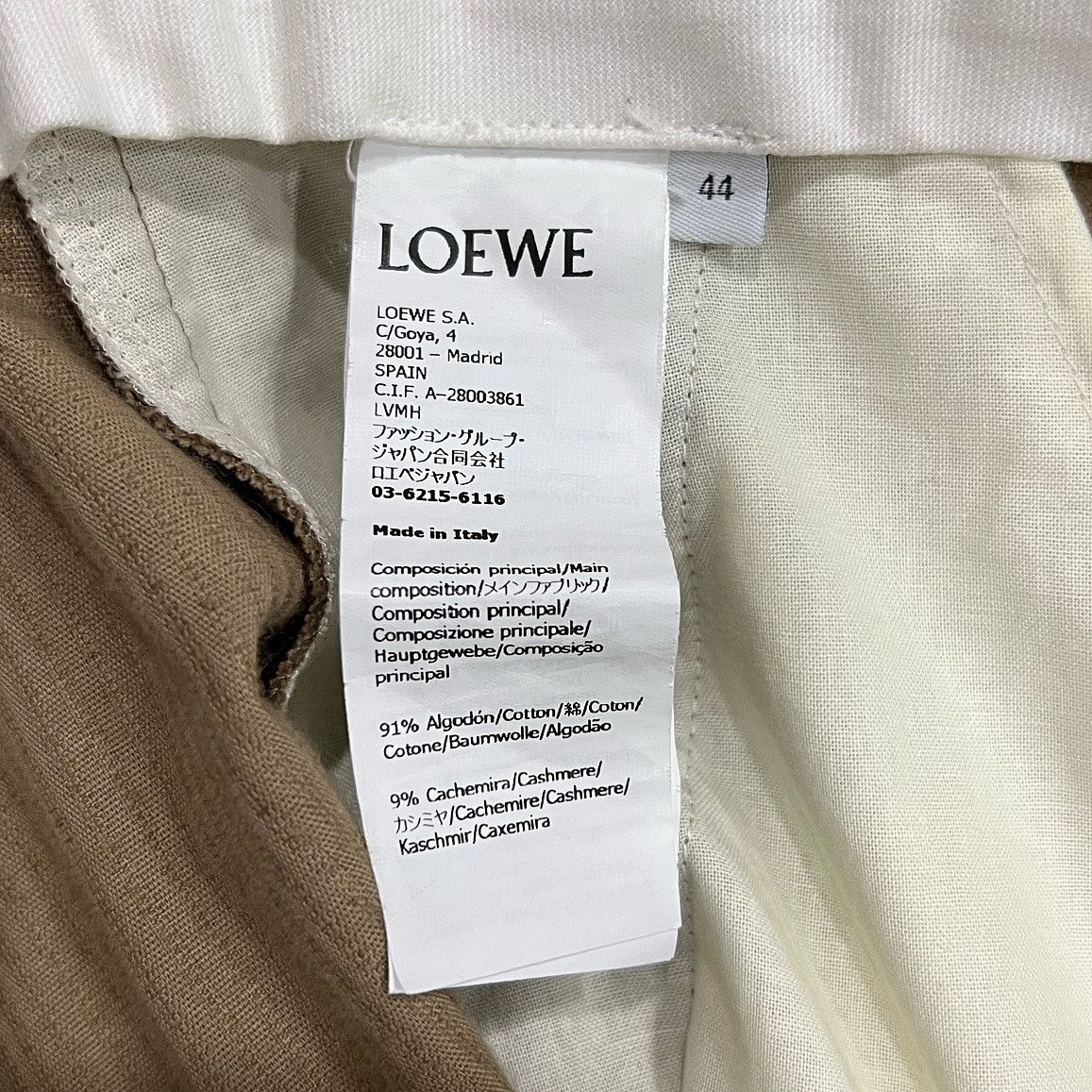 Loewe Loewe Corduroy Casual Pants Size 28 Size US 28 / EU 44 - 5 Thumbnail