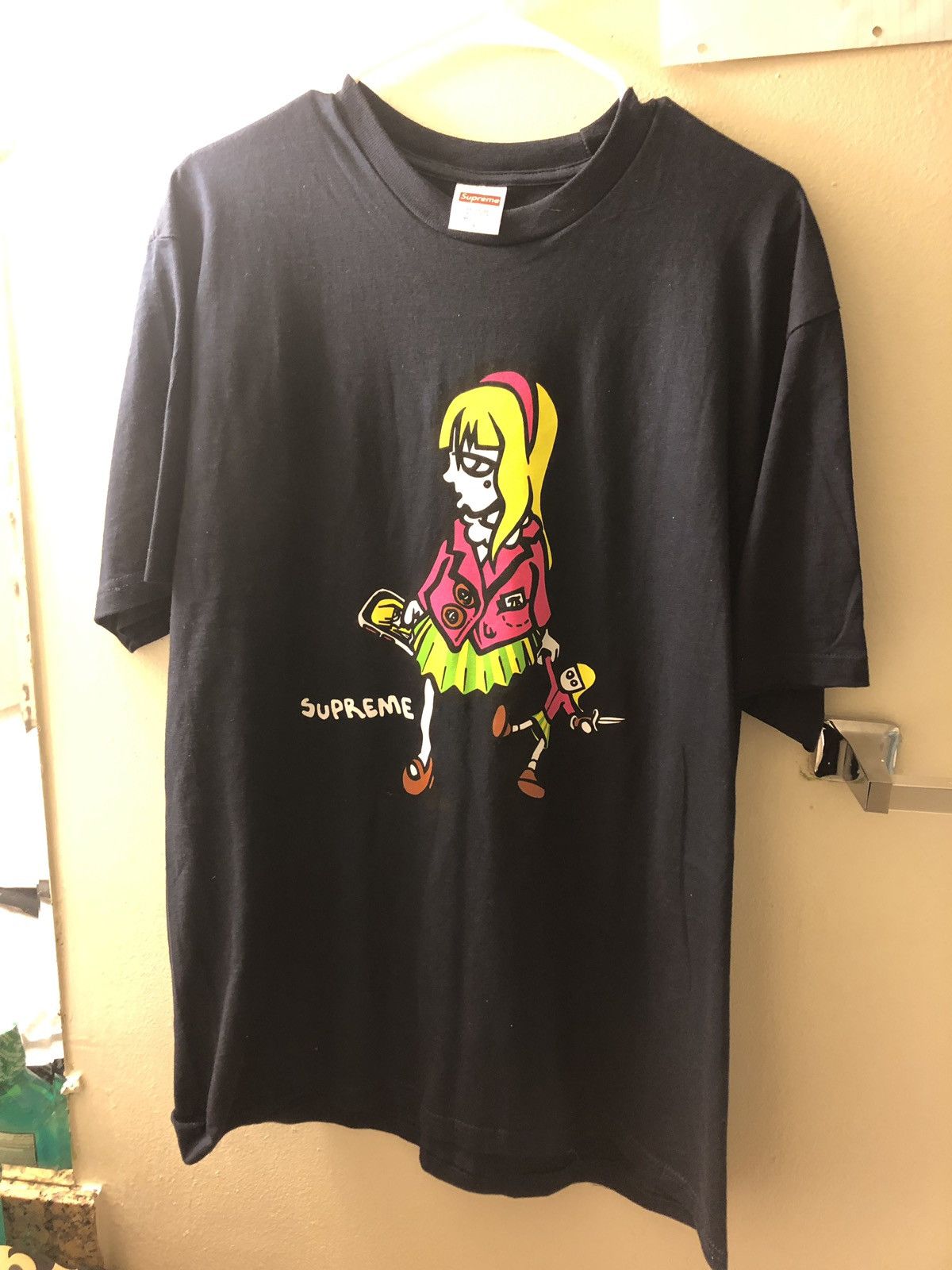 Supreme Suzie Switchblade Tee Black Men's - SS19 - US