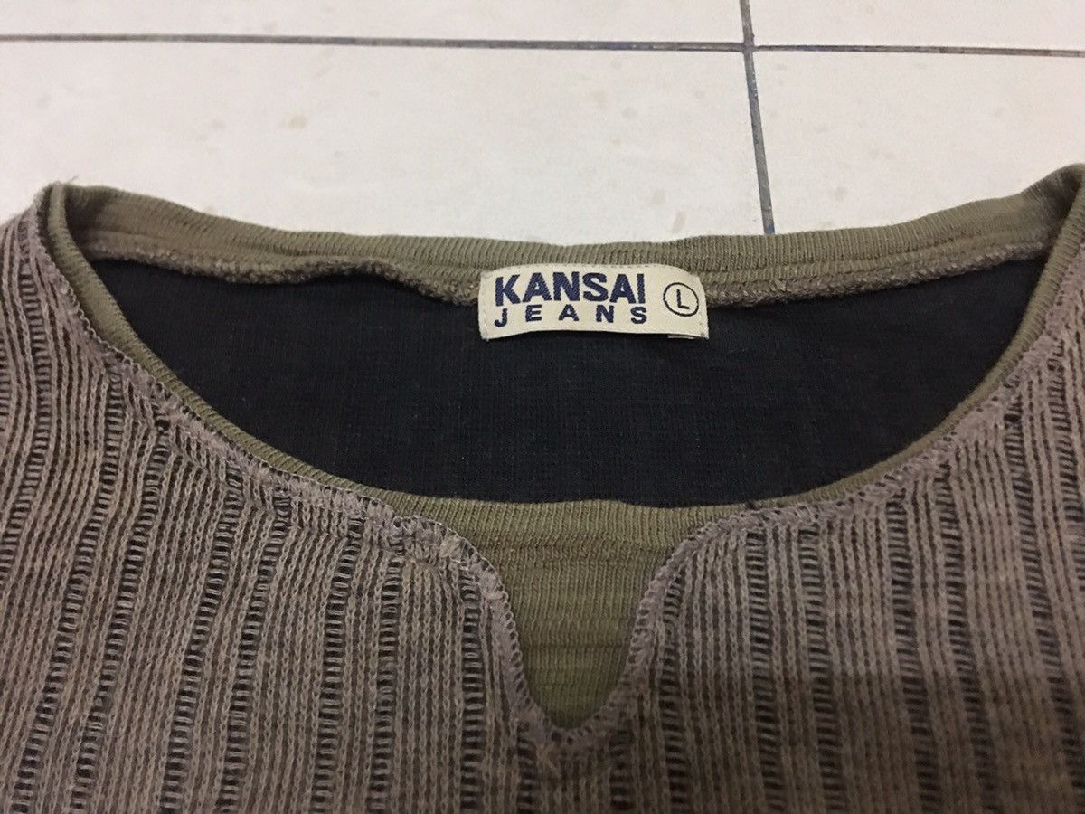 Kansai Yamamoto Kansai Yamamoto Homme Long Sleeve T-Shirt Size US L / EU 52-54 / 3 - 4 Thumbnail