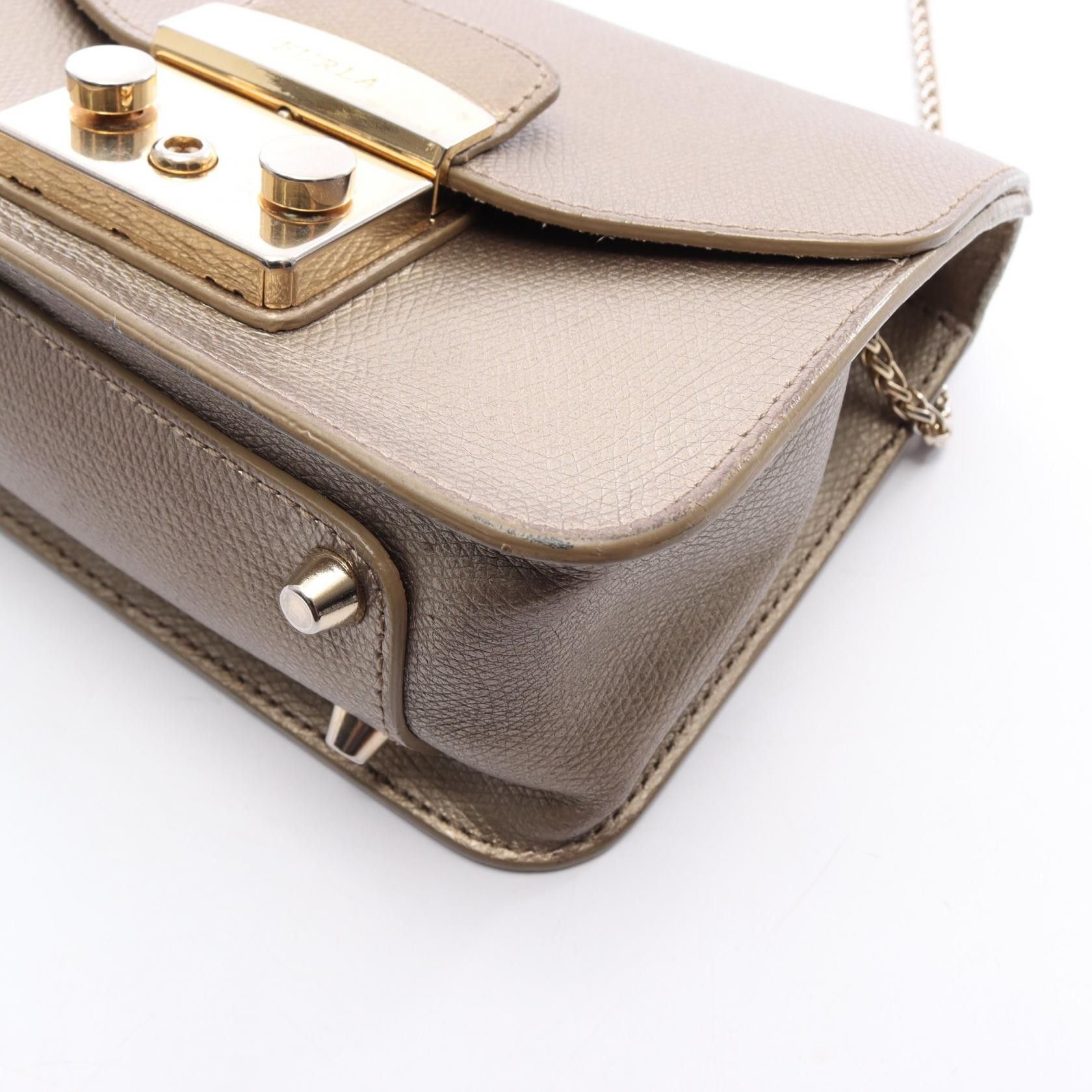Furla Furla Furla Metropolis Leather Mini Shoulder Bag Leather Shoulder Bag G6400 DUTY FREE for USA Size ONE SIZE - 5 Thumbnail