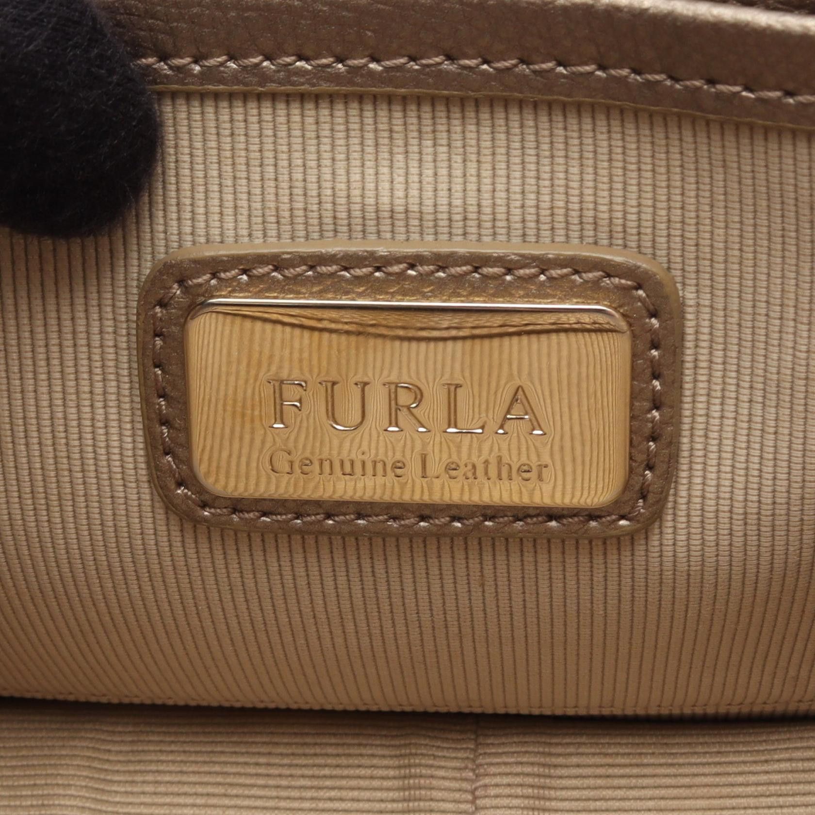 Furla Furla Furla Metropolis Leather Mini Shoulder Bag Leather Shoulder Bag G6400 DUTY FREE for USA Size ONE SIZE - 4 Thumbnail