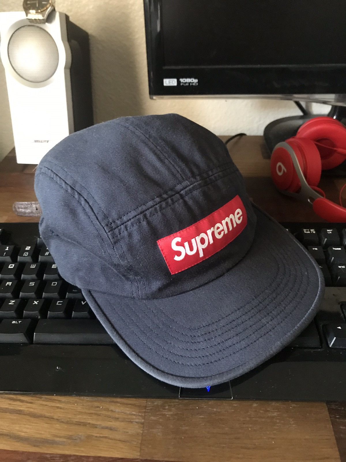 Supreme Supreme Washed Chino Twill Camp Cap FW17 | Grailed