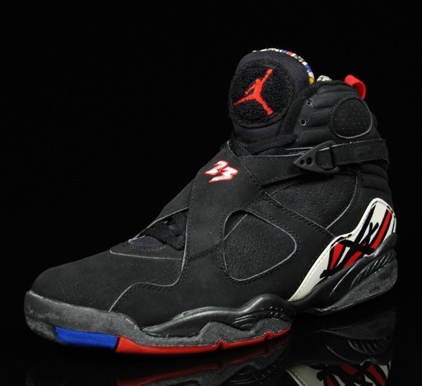 Jordan Brand Air Jordan 8 s Black Red Retro Grailed