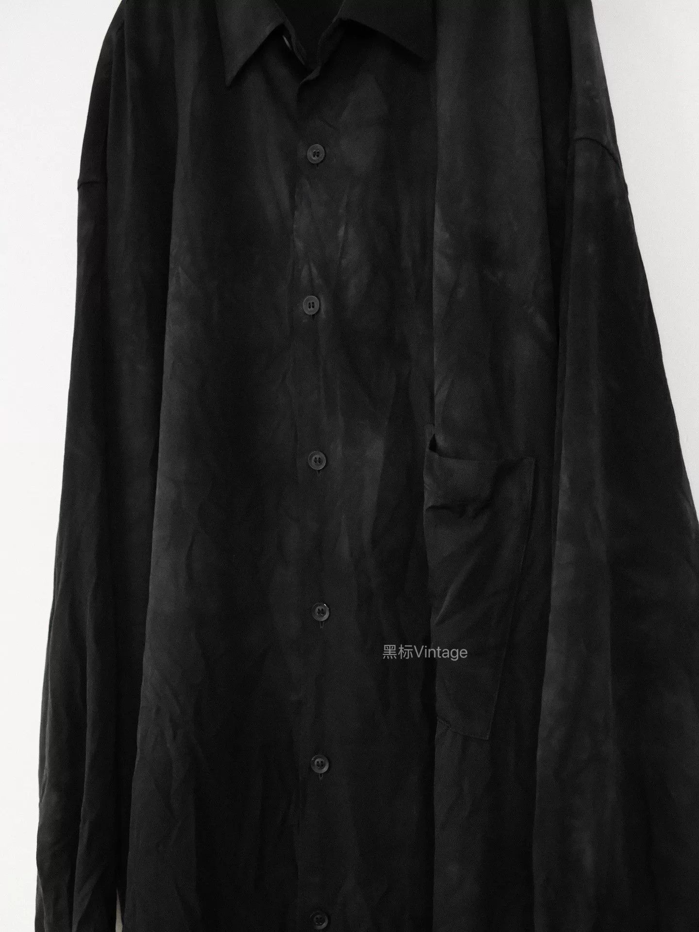 Yohji Yamamoto 20AW Oversize Long Shirt Yohji Yamamoto +Noir Long 