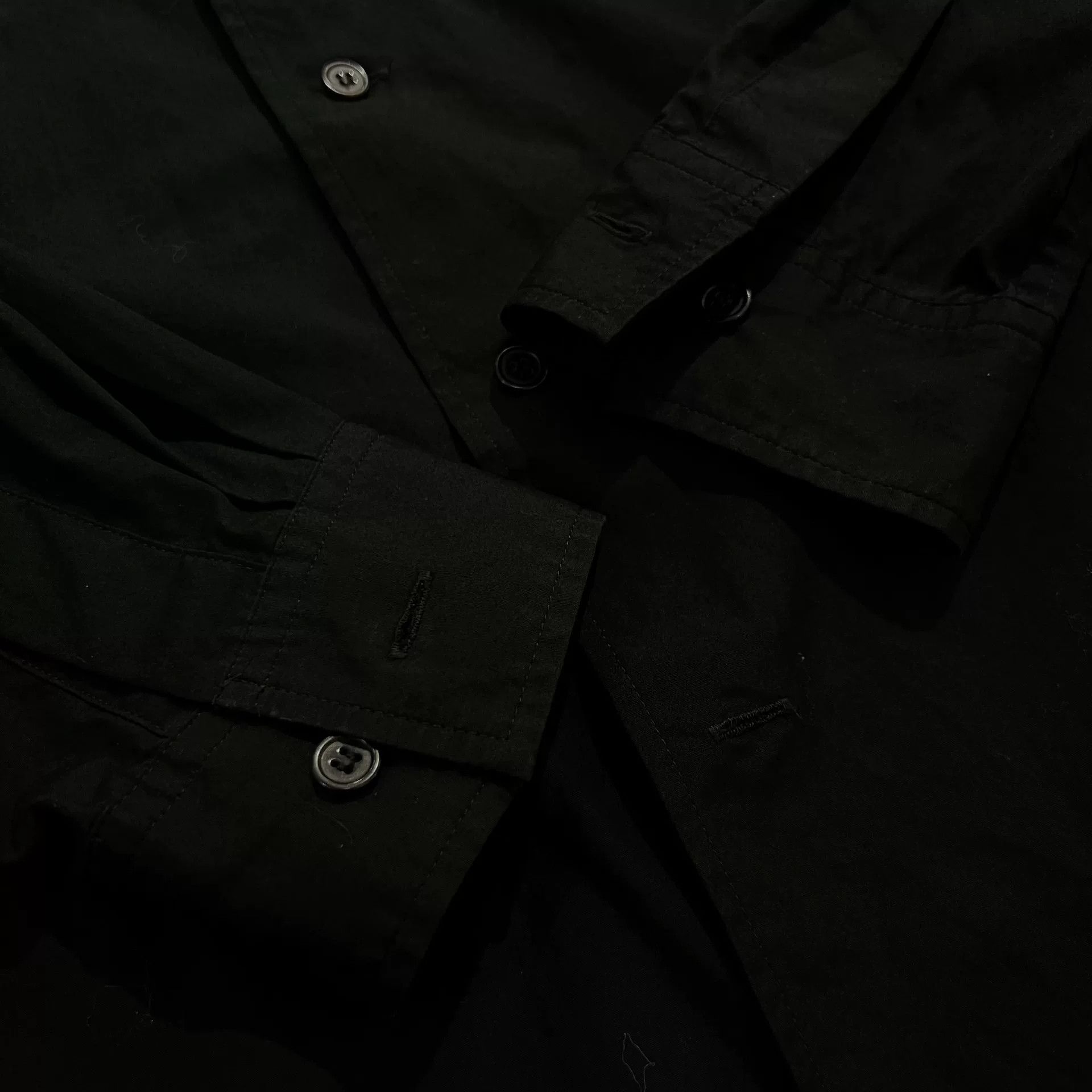 Yohji Yamamoto Yohji Yamamoto Black Scandal 20SS Graphic Shirt Size US M / EU 48-50 / 2 - 5 Thumbnail